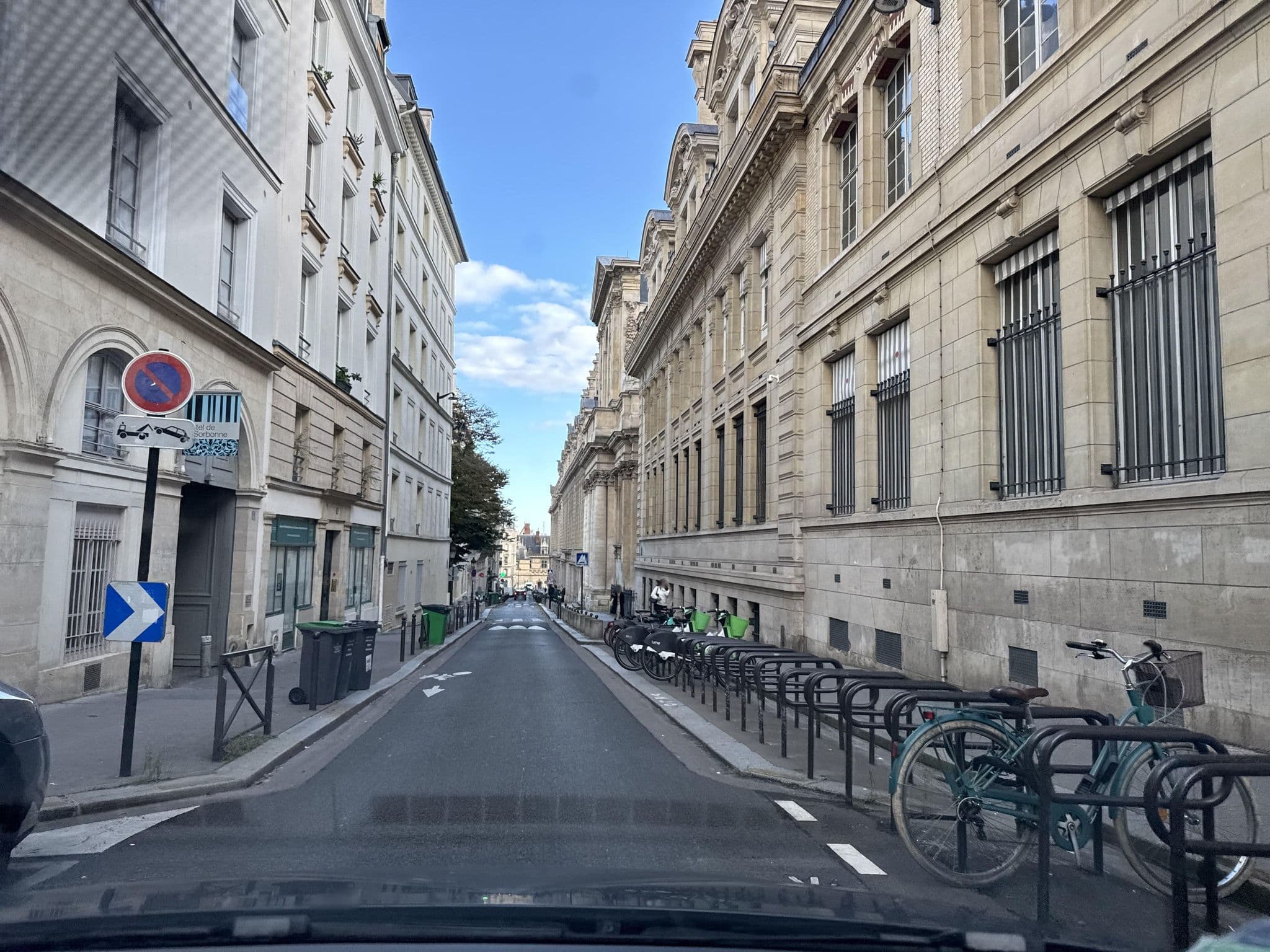 Street view near Hôtel Design Sorbonne, Paris 05 Panthéon — © jerome92370 (CC BY-SA · Mapillary)