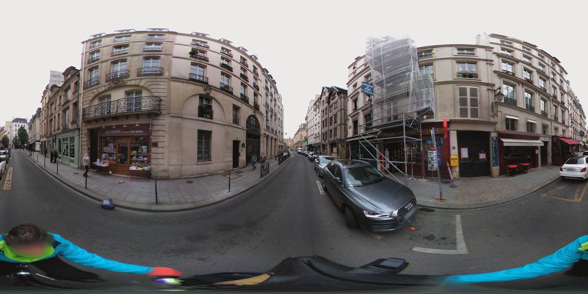 Street view near Hôtel Paris Rivoli, Paris 04 Hôtel-de-Ville — © cartocite (CC BY-SA · Mapillary)