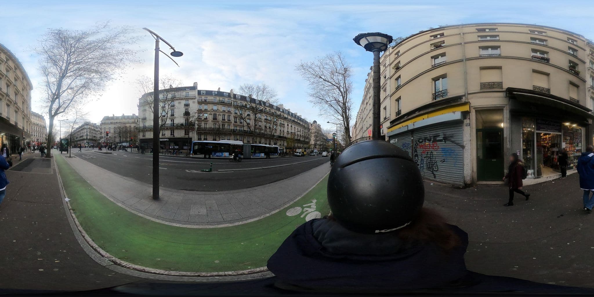 Street view near 17 Rue Christaini Air BnB, Paris 18 Buttes-Montmartre — © GEO_VilledeParis (CC BY-SA · Mapillary)