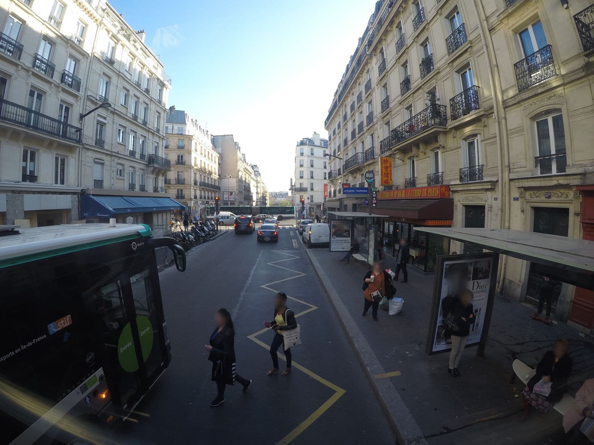 Street view near Hôtel Kyriad Paris X Gare du Nord, Saint-Vincent de Paul — © ccossio (CC BY-SA · Mapillary)