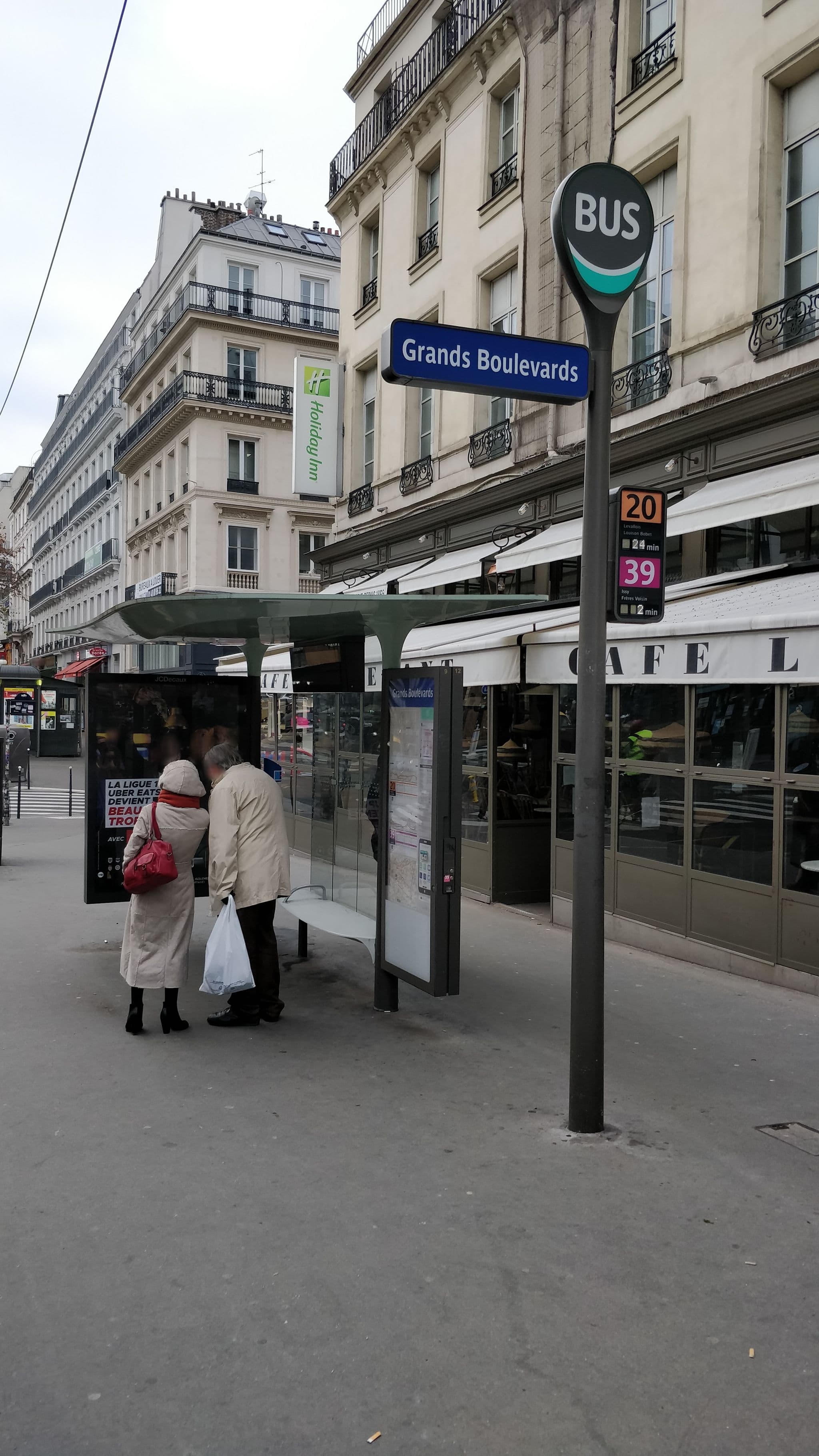 Street view near Hôtel Brébant S.A., Paris 09 Opéra — © overflorian (CC BY-SA · Mapillary)