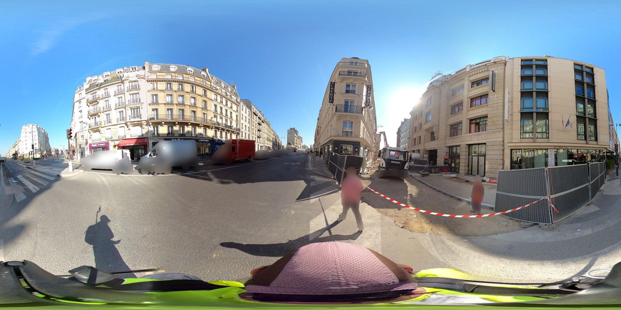 Street view near St Christopher's Inn Gare du Nord, Saint-Vincent de Paul — © cartocite (CC BY-SA · Mapillary)