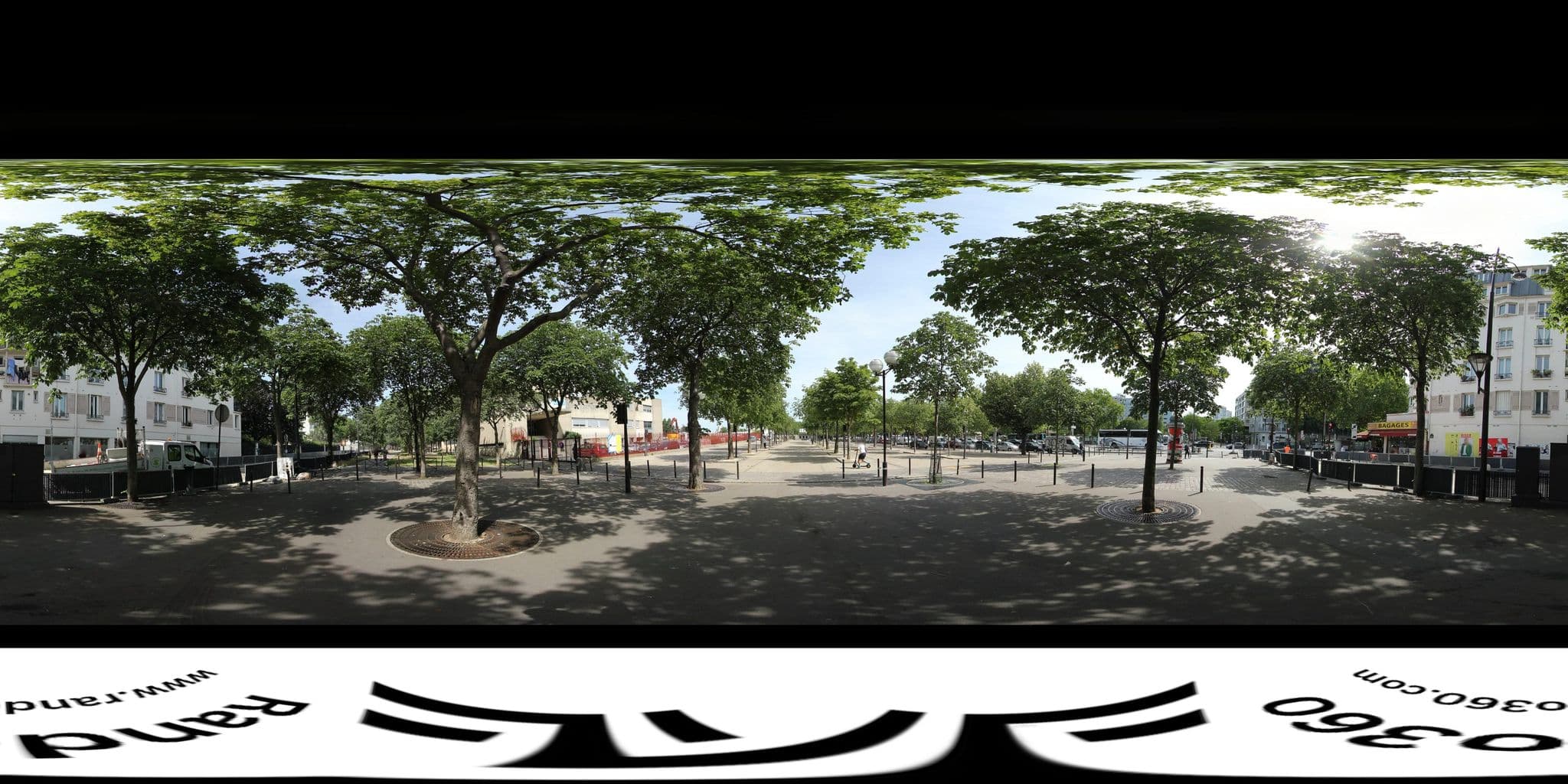 Street view near Saint James Paris - Relais et Chateaux  , Paris 18 Buttes-Montmartre — © Rando360 (CC BY-SA · Mapillary)