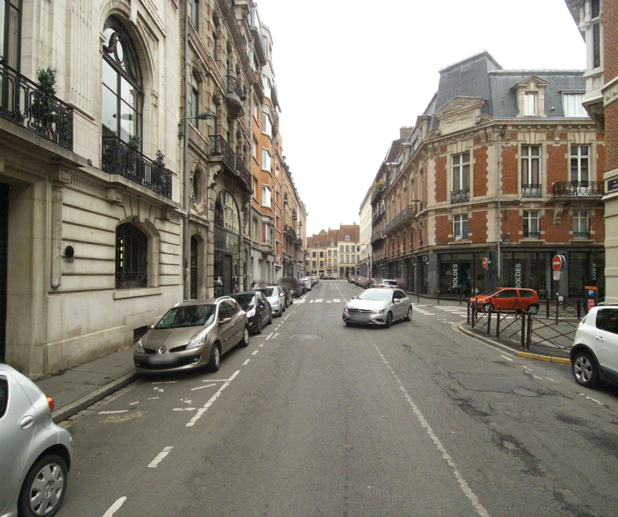 Street view near Le Chat Qui Dort, Lille — © melimmergis (CC BY-SA · Mapillary)