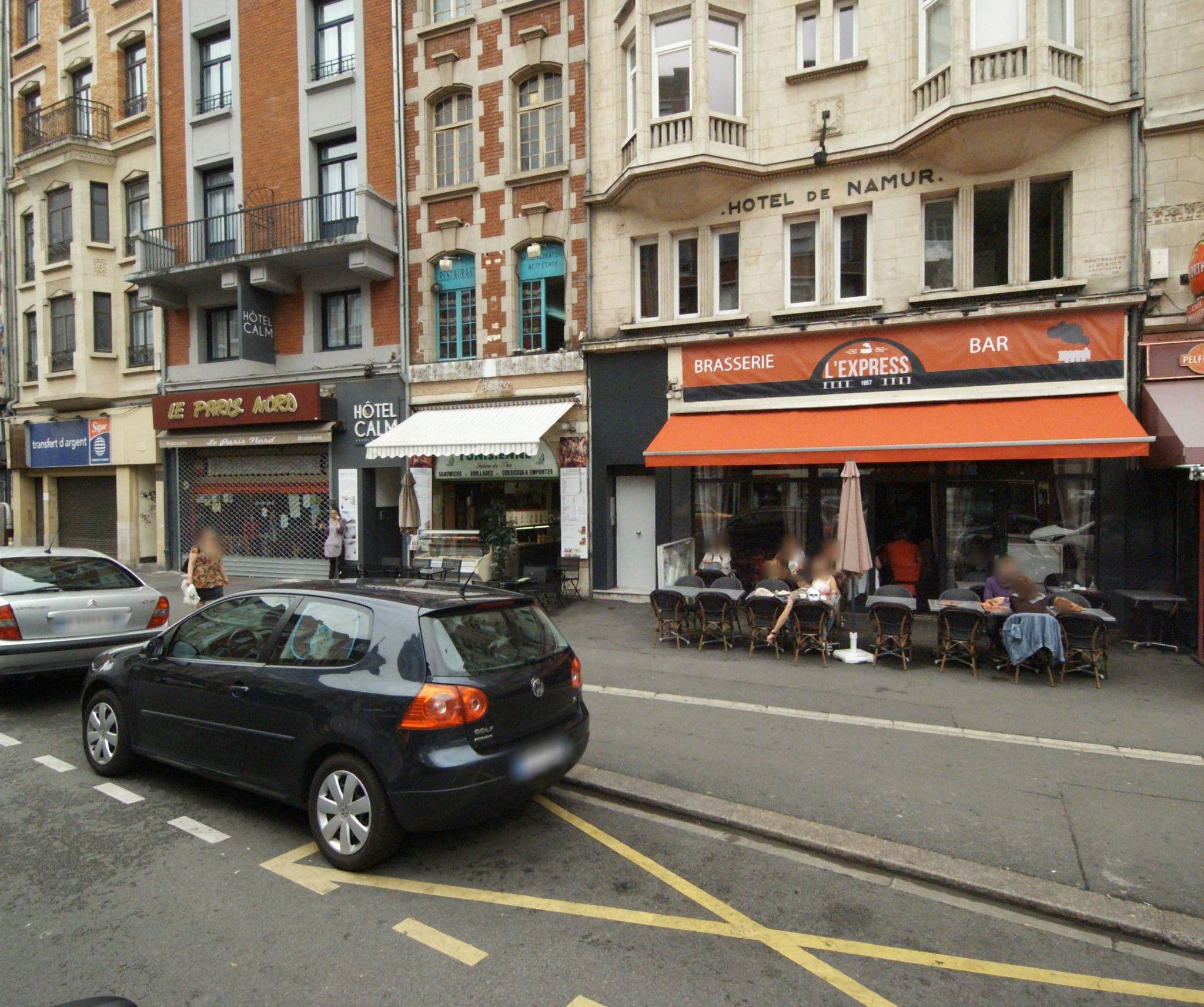Street view near Hôtel de Namur, Lille — © melimmergis (CC BY-SA · Mapillary)