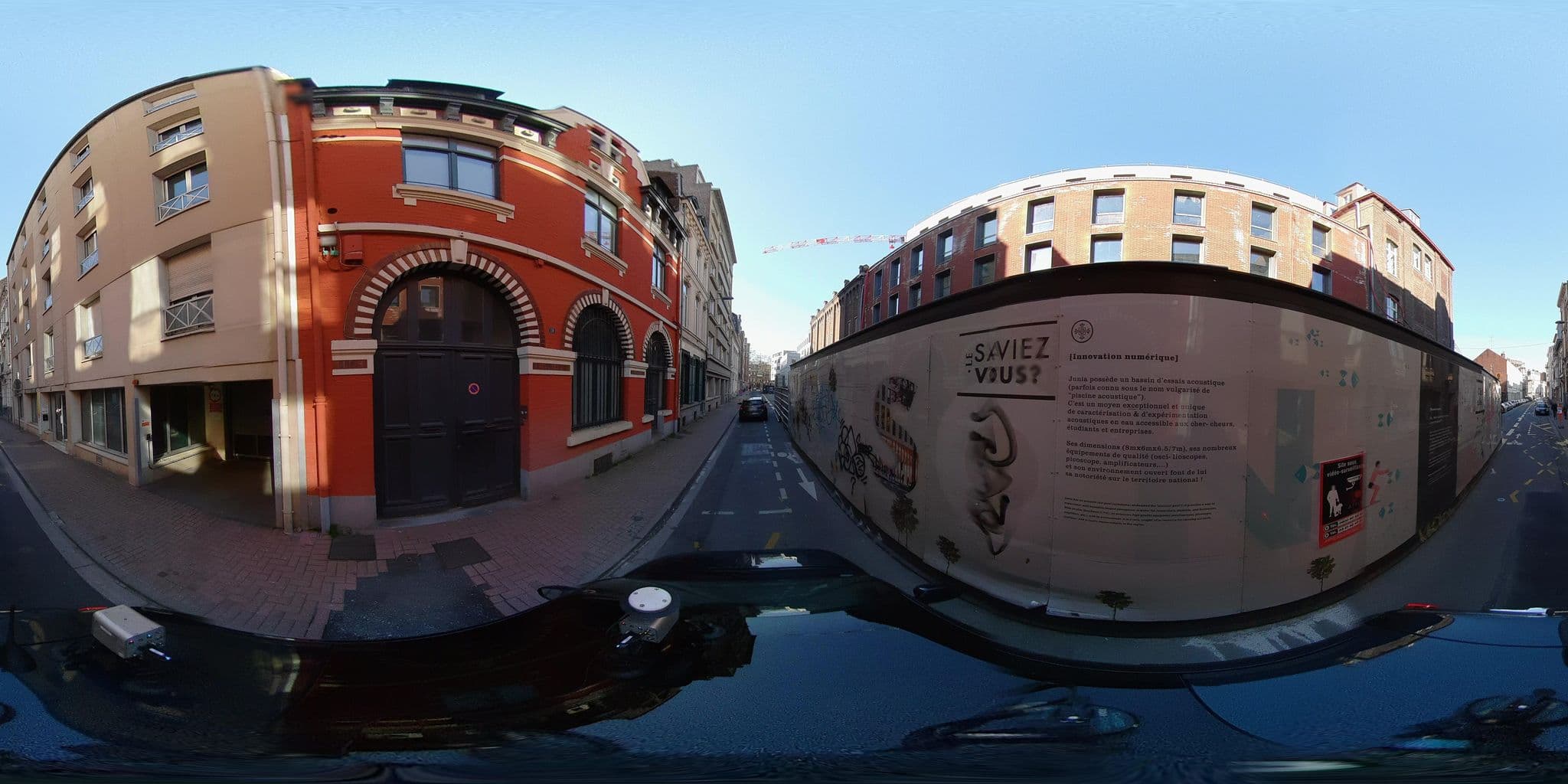 Street view near Campus Hôtel, Lille — © meldig (CC BY-SA · Mapillary)