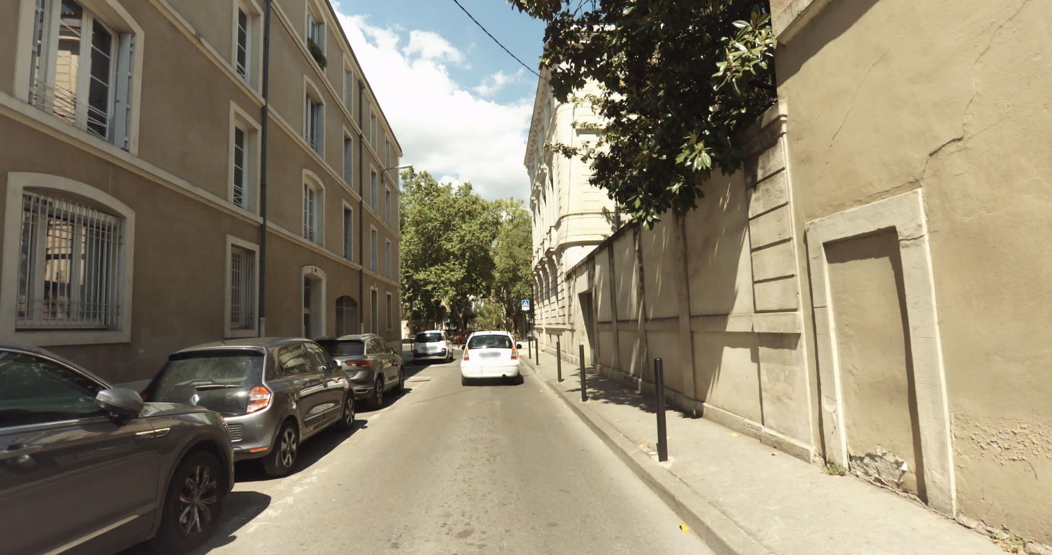 Street view near Impérator Concorde, Nîmes — © sogefi (CC BY-SA · Mapillary)
