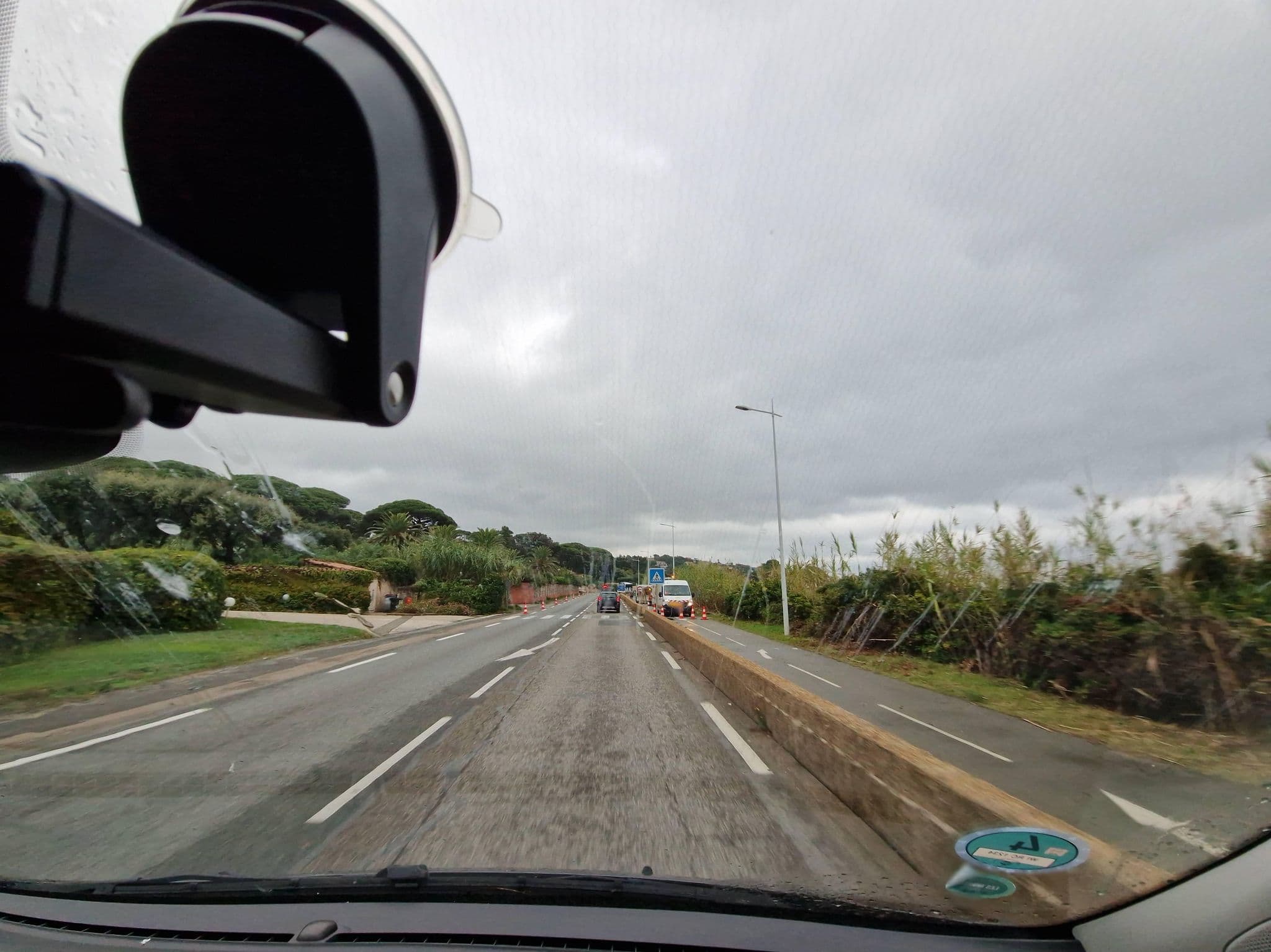 Street view near Marines de Grimaud, Sainte-Maxime — © mcliquid (CC BY-SA · Mapillary)