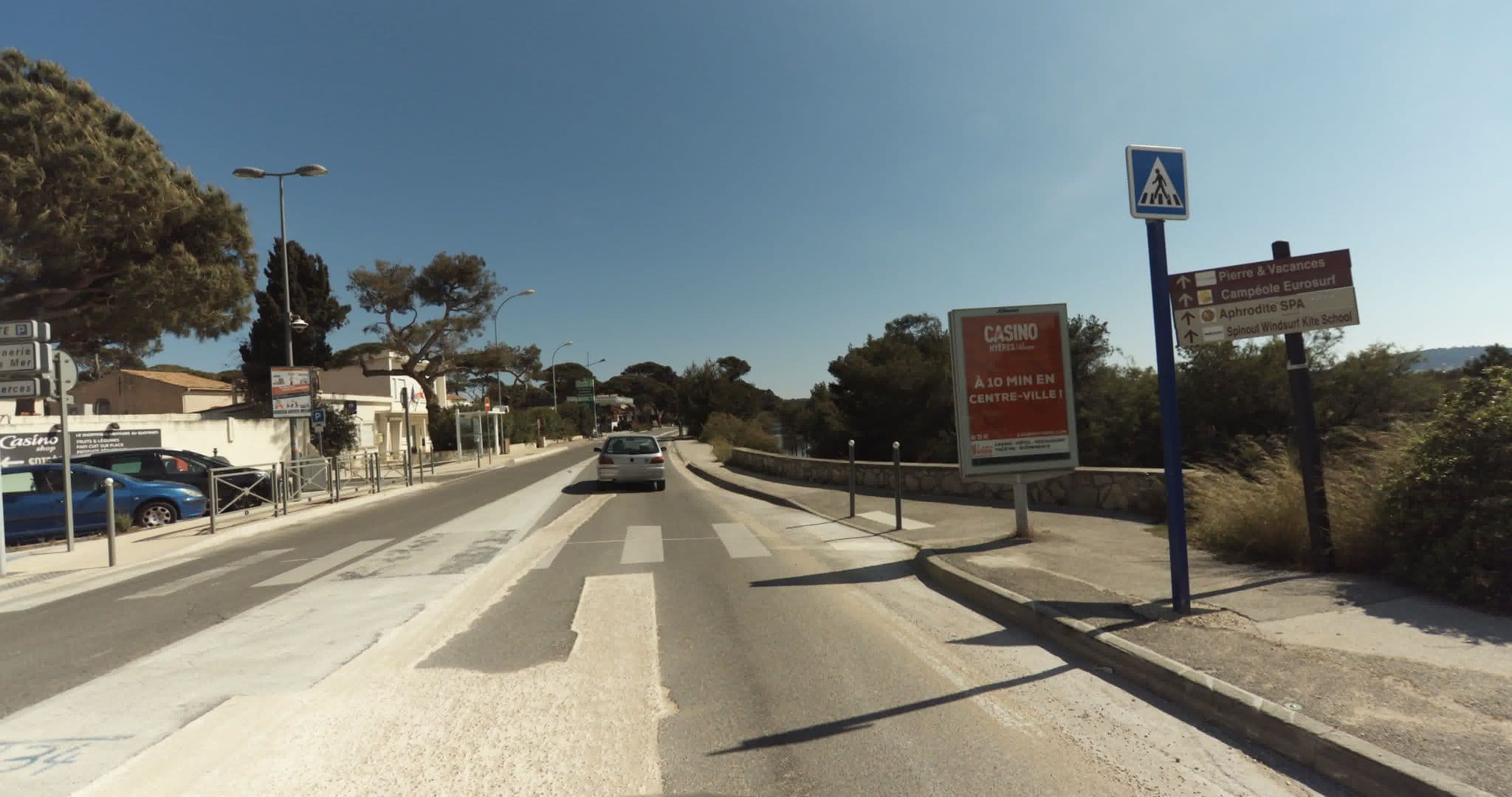 Street view near Duplex 4 Pers la Capte, Hyères — © sogefi (CC BY-SA · Mapillary)