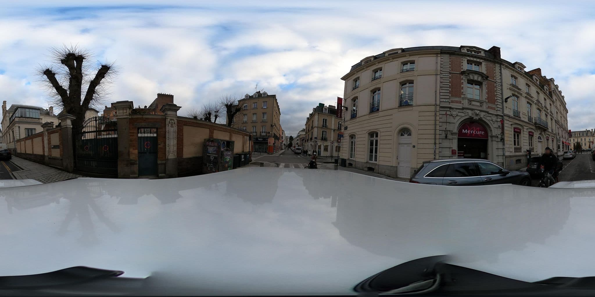 Street view near Mercure, Rennes — © Caramel (CC BY-SA · Mapillary)