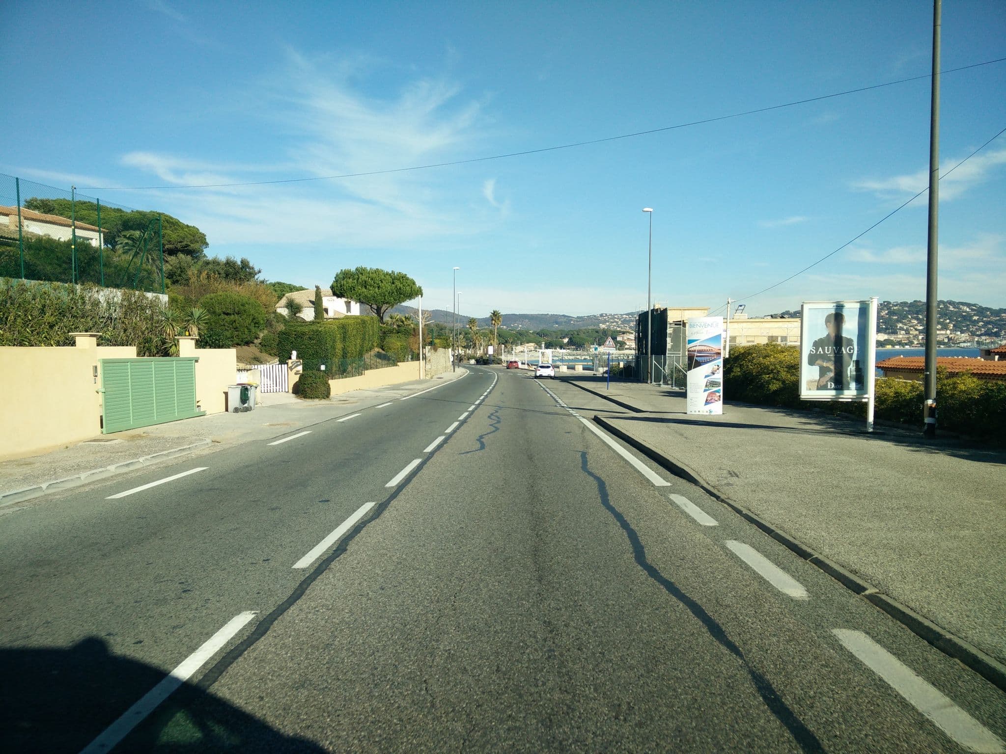 Street view near dhun's & Leo's paradise, Sainte-Maxime — © joostjakob (CC BY-SA · Mapillary)