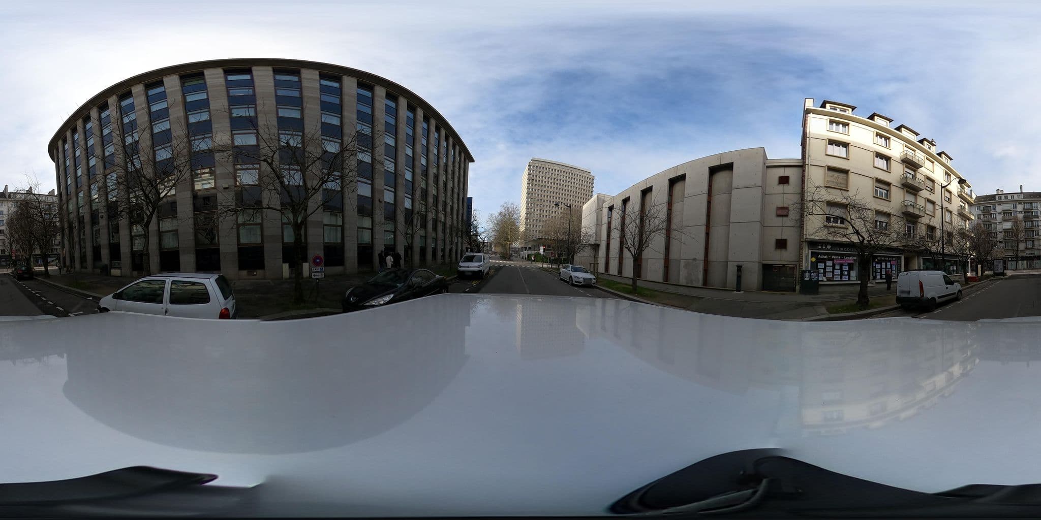 Street view near Novotel, Rennes — © Caramel (CC BY-SA · Mapillary)
