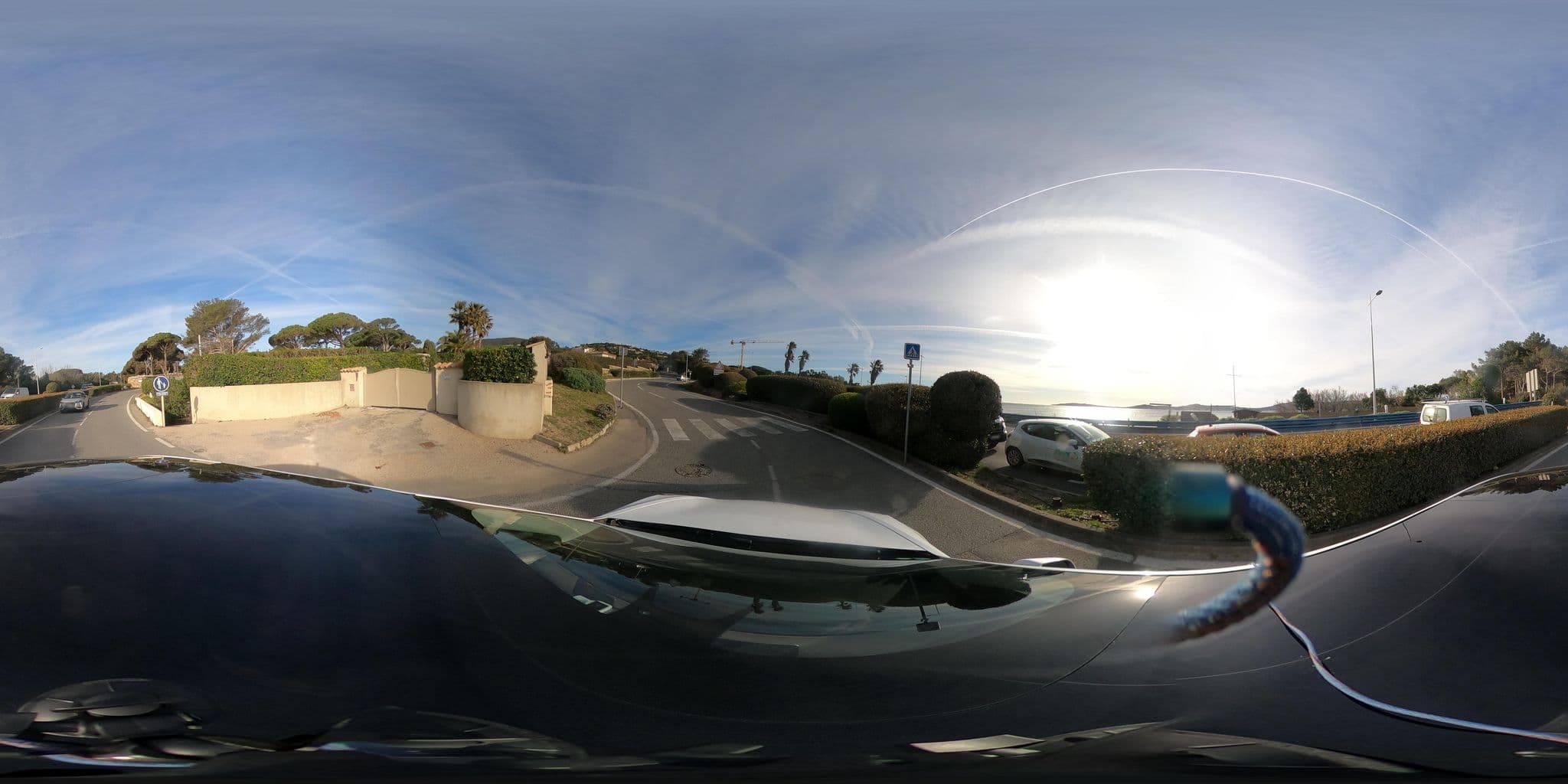 Street view near Jardins d'Antalya, Sainte-Maxime — © sogefi (CC BY-SA · Mapillary)