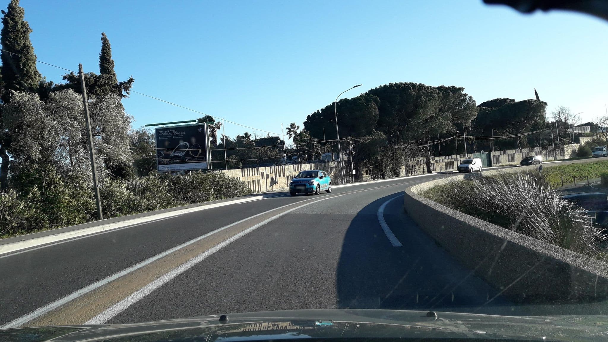 Street view near Villa Colombier, Fréjus — © eric_s (CC BY-SA · Mapillary)