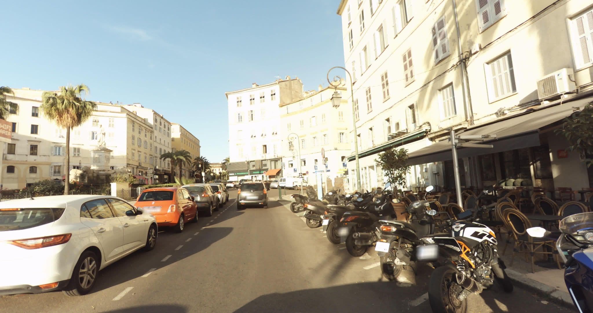 Street view near Corisica, Ajaccio — © sogefi (CC BY-SA · Mapillary)