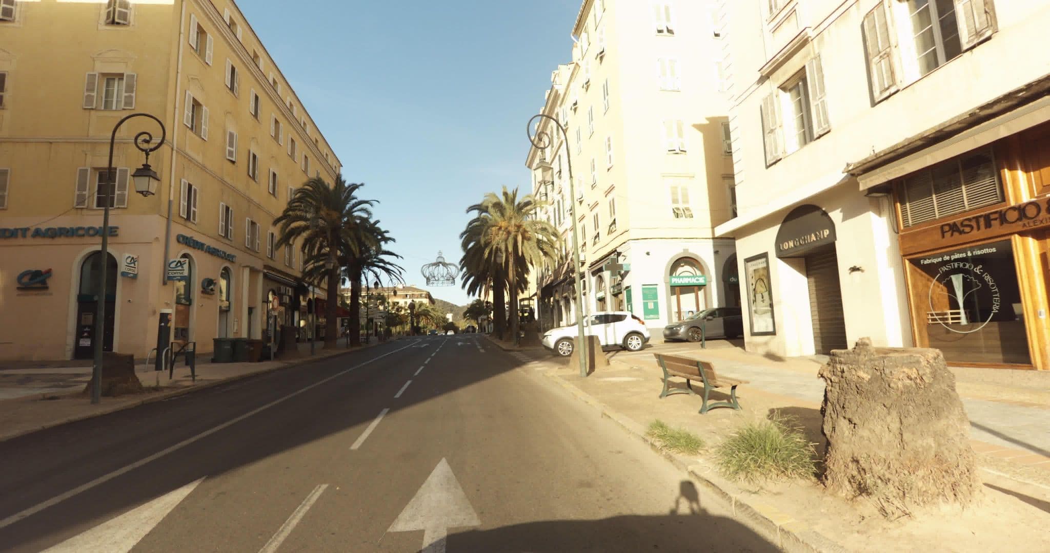 Street view near Le PIGEONNIER Ajaccio, Ajaccio — © sogefi (CC BY-SA · Mapillary)