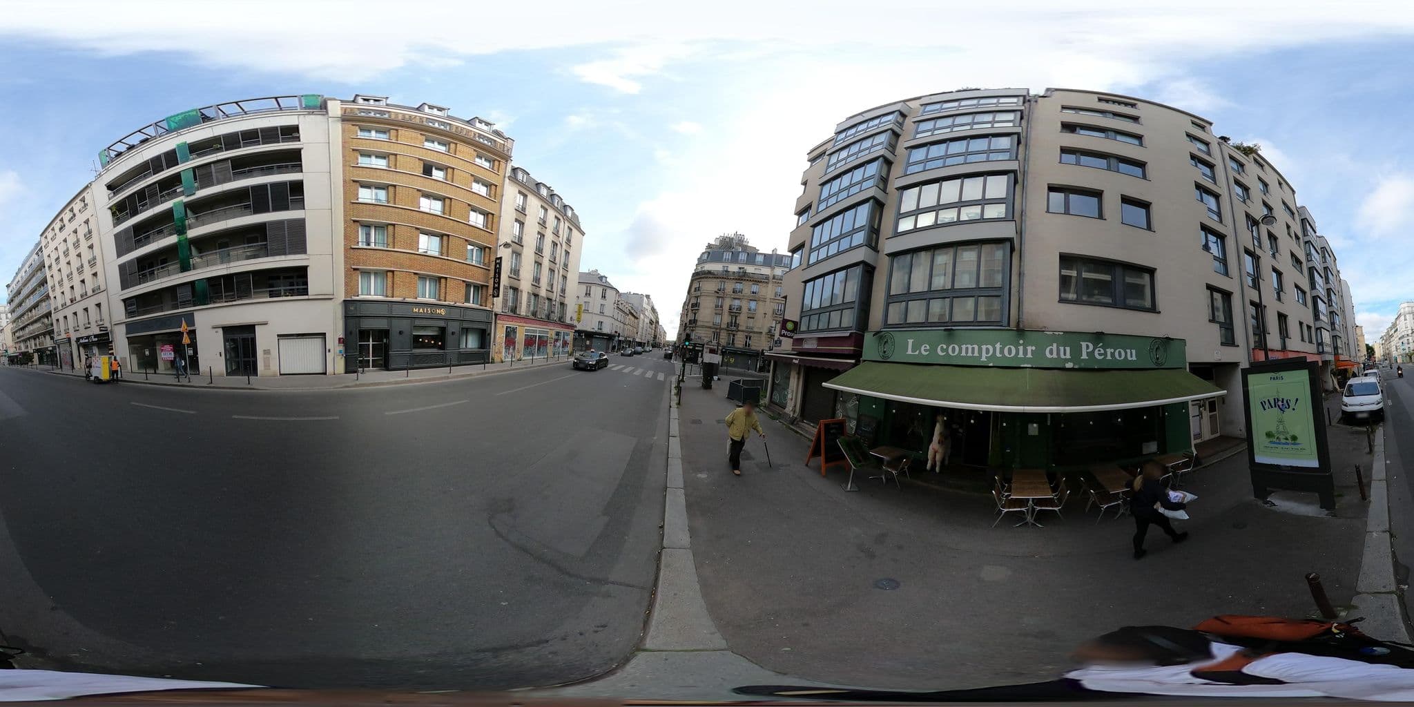 Street view near Maison 46, Paris 15 Vaugirard — © Harsake (CC BY-SA · Mapillary)