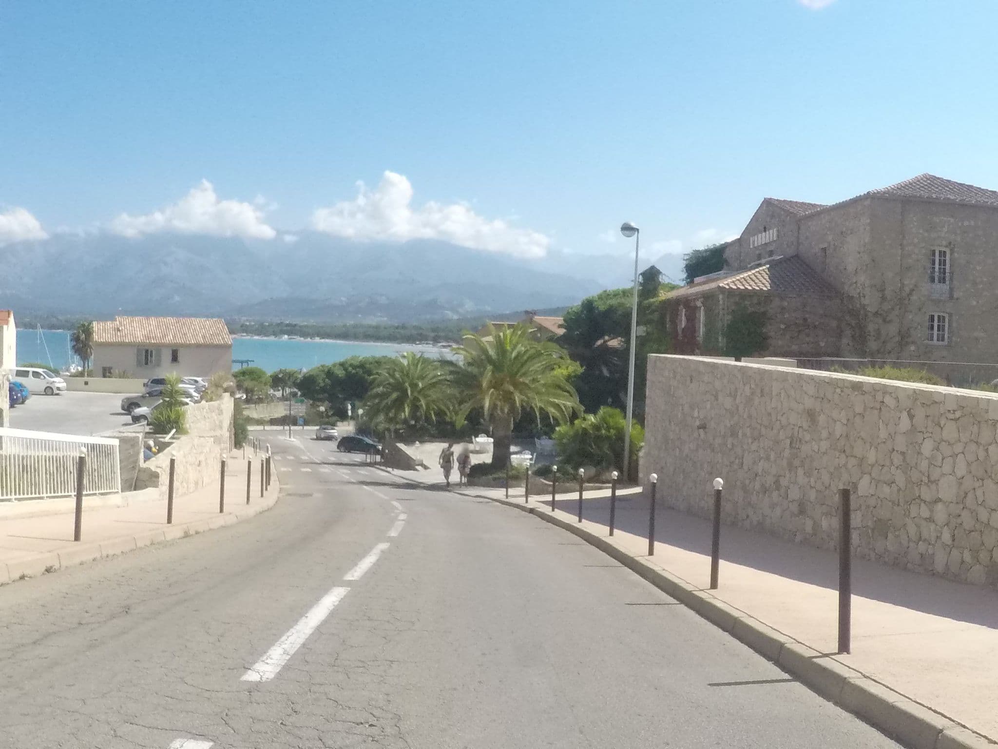 Street view near Hostellerie de l'Abbaye, Calvi — © kobykarin (CC BY-SA · Mapillary)