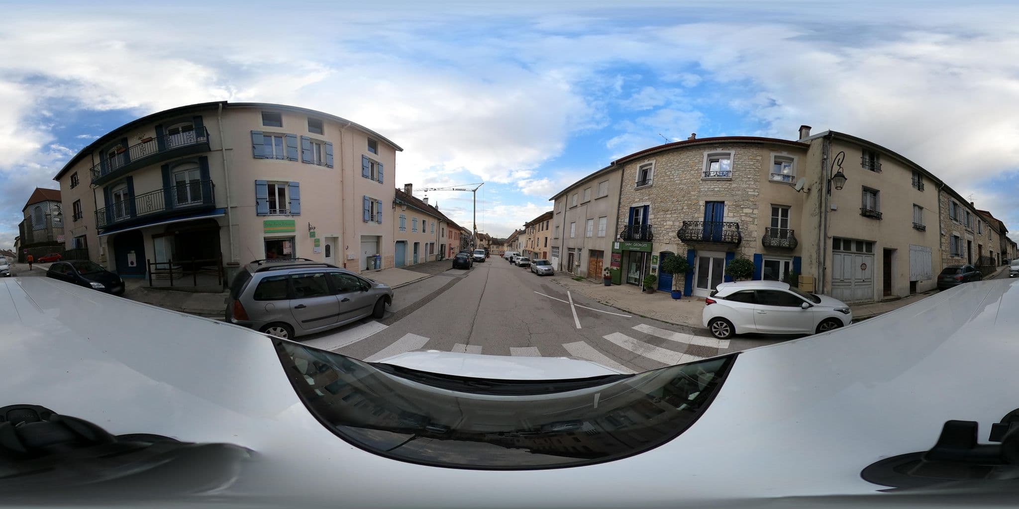 Street view near Logis Hôtel les 2 Lacs, Clairvaux-les-Lacs — © SIDEC_du_Jura (CC BY-SA · Mapillary)