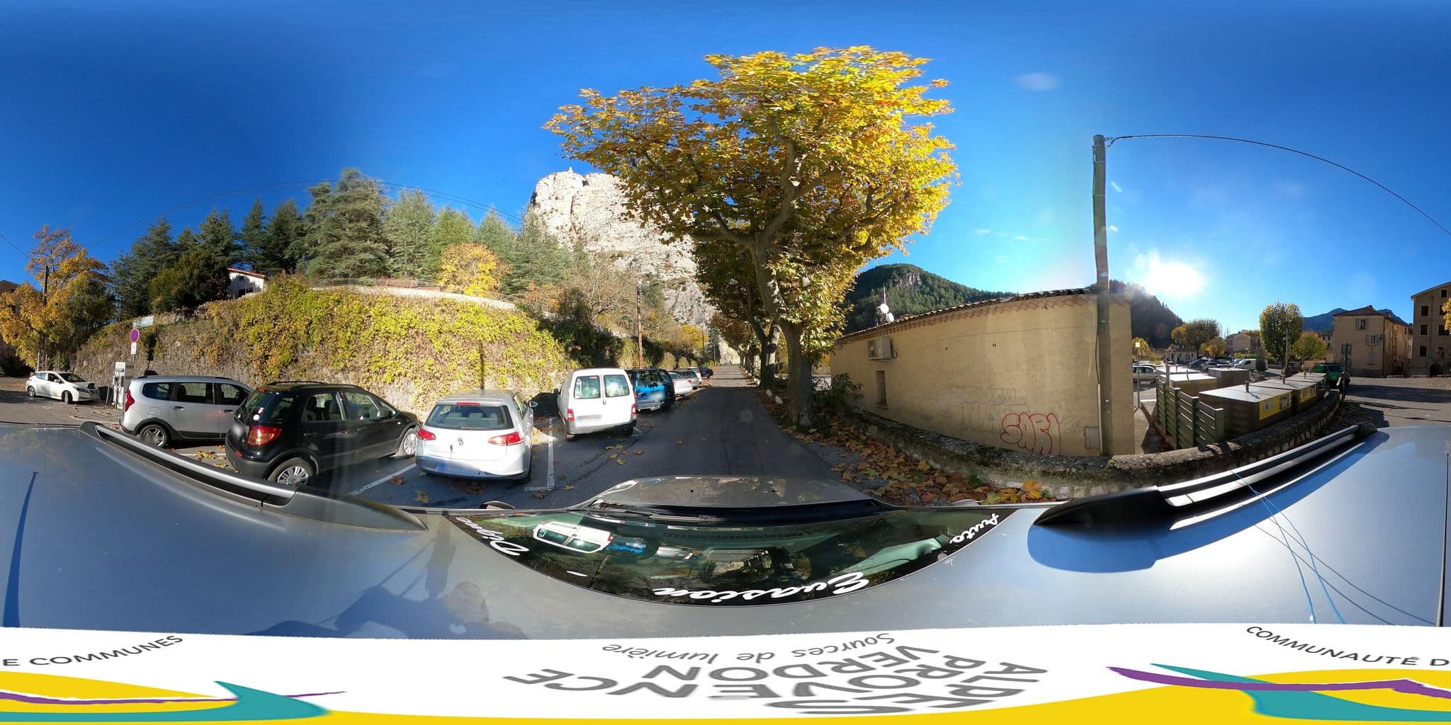 Street view near Auberge du Teillon, Annot — © ccapv_germain (CC BY-SA · Mapillary)