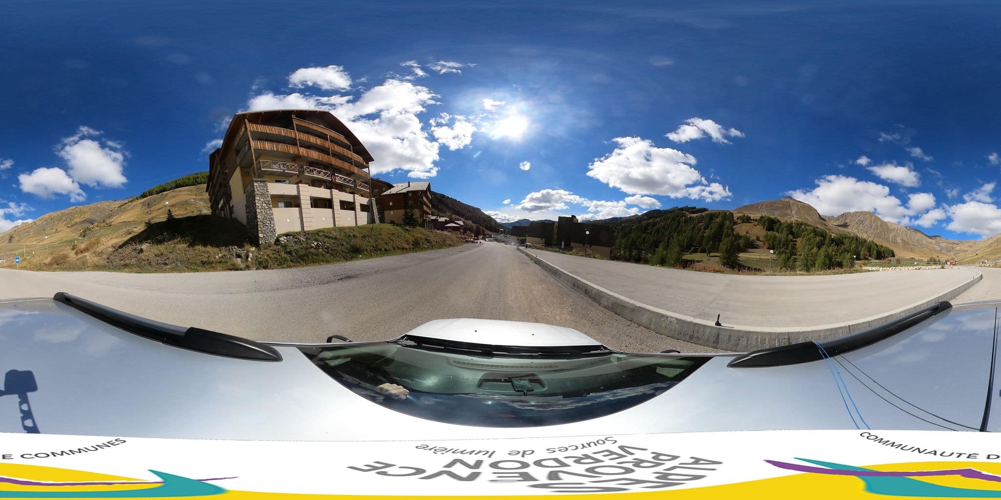 Street view near Les Balcons du Soleil, Barcelonnette — © ccapv_germain (CC BY-SA · Mapillary)
