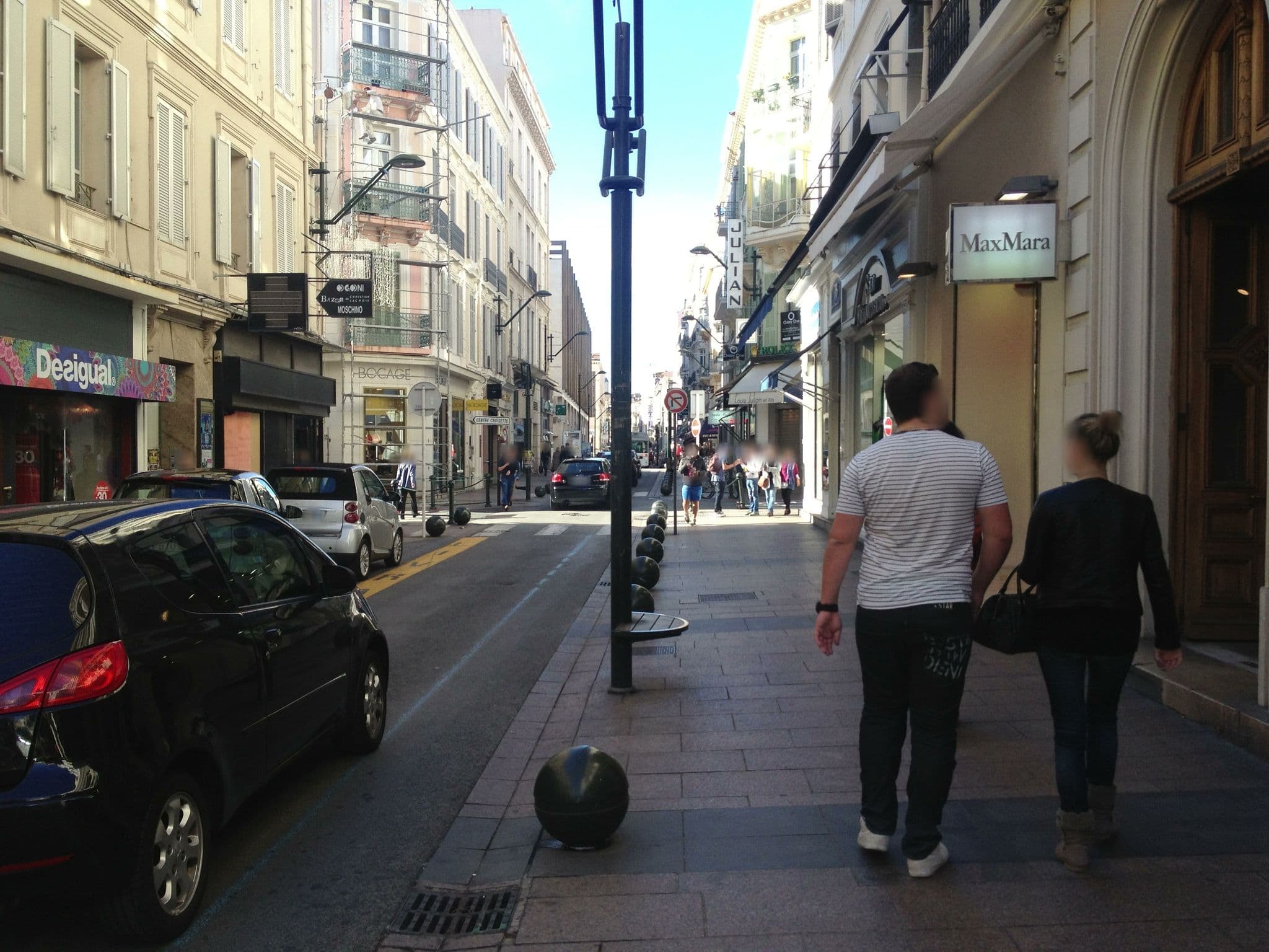 Street view near Cannes Croisette ALC 79 Antibes, Cannes — © jesolem (CC BY-SA · Mapillary)