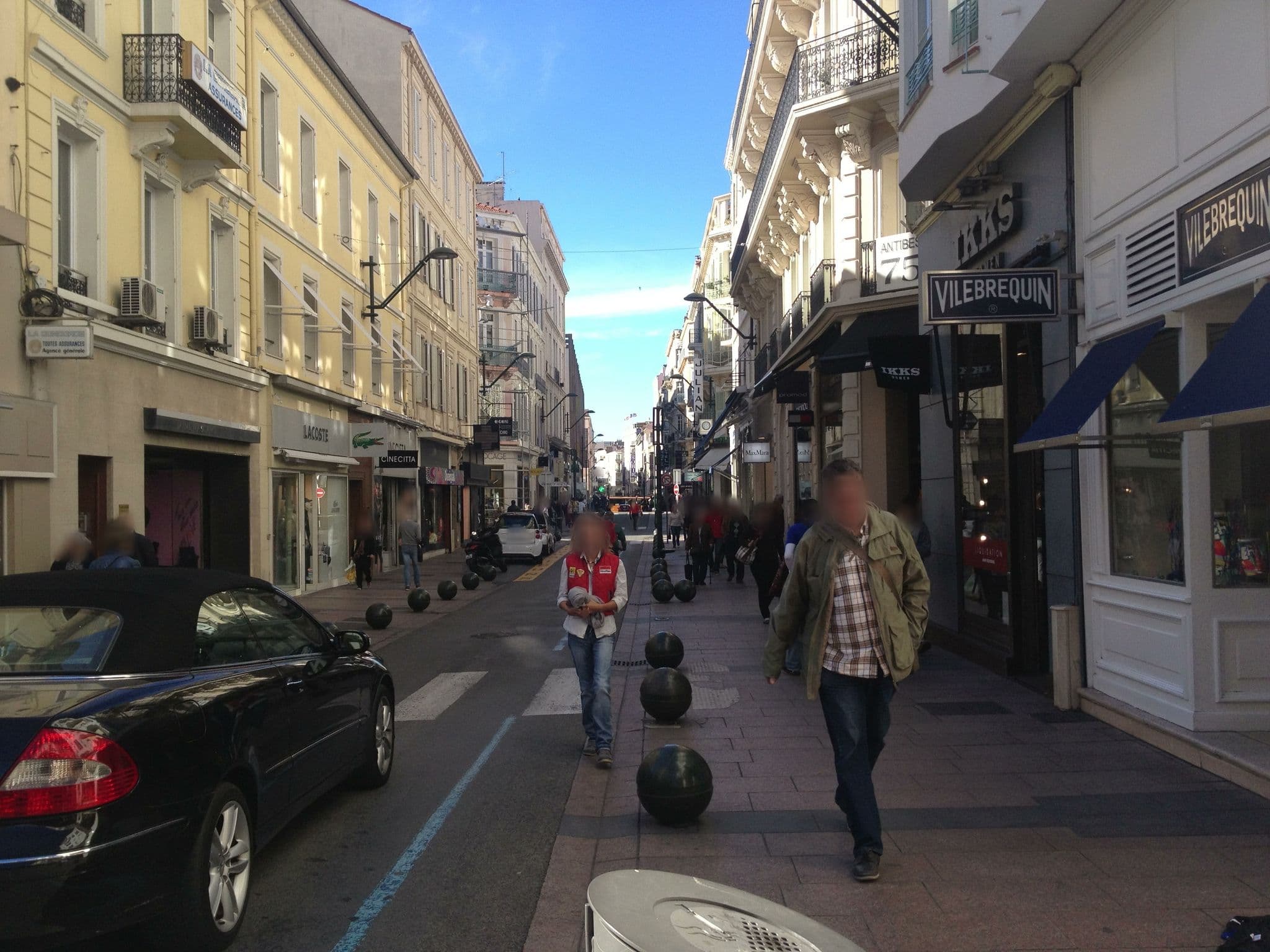 Street view near Chambre #407, Cannes — © jesolem (CC BY-SA · Mapillary)