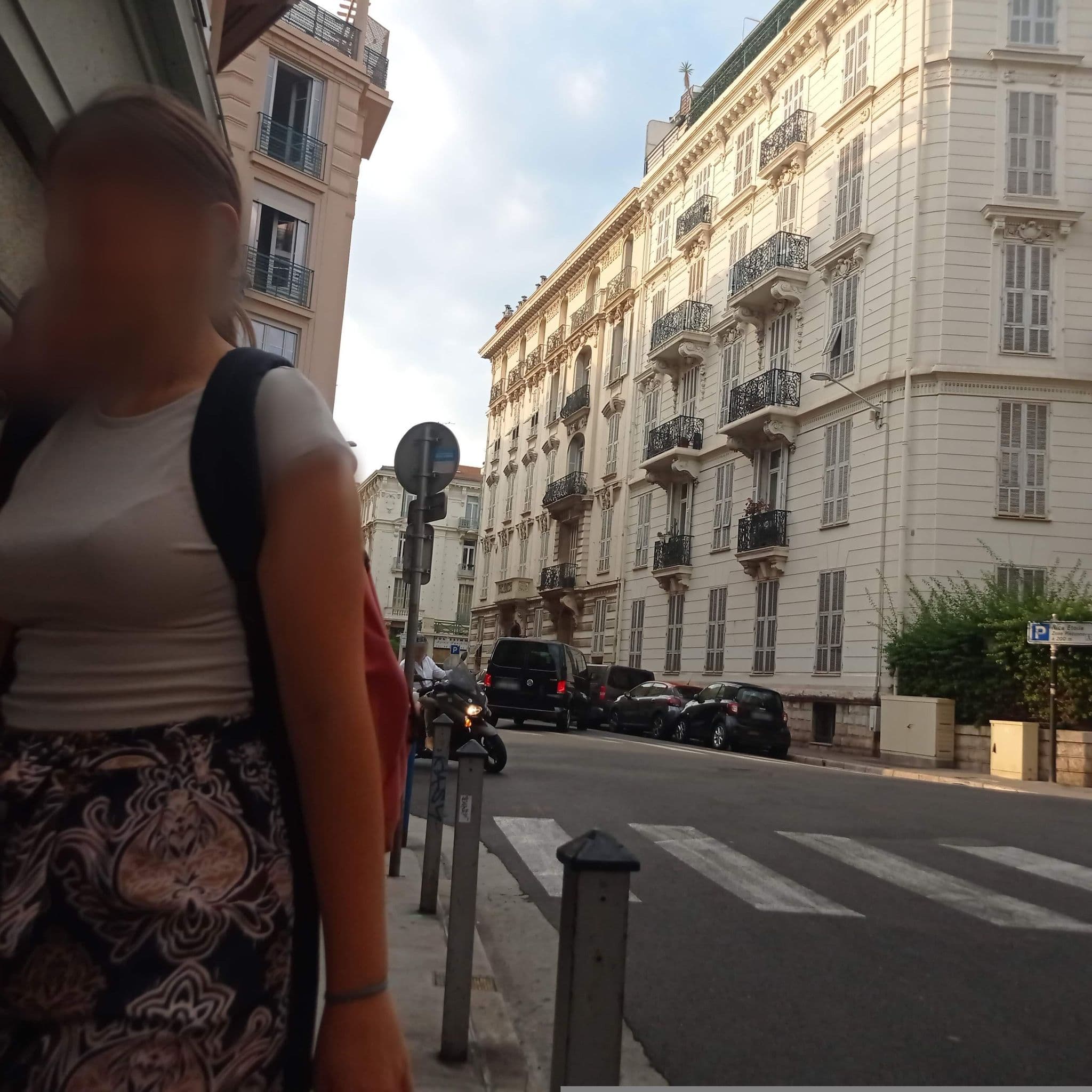 Street view near Prestige Center, Jean-Médecin — © Sanchezbabs (CC BY-SA · Mapillary)