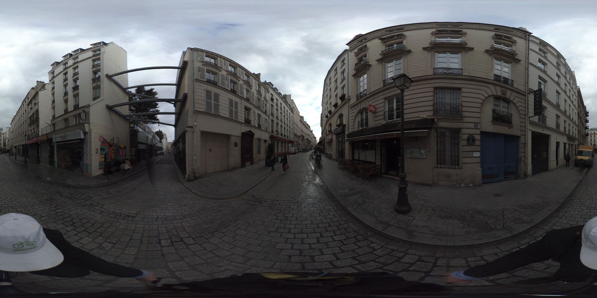 Street view near Moris, Paris 10 Entrepôt — © geovelo (CC BY-SA · Mapillary)