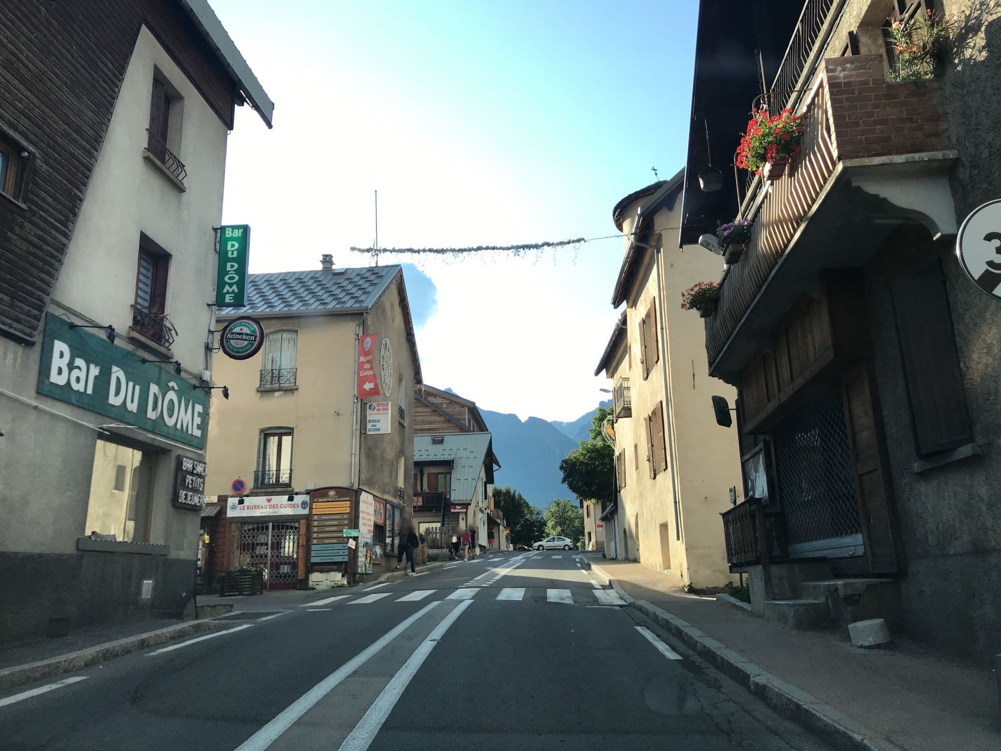 Street view near Hôtel Alliey & Spa, Le Monêtier-les-Bains — © pgiraud (CC BY-SA · Mapillary)