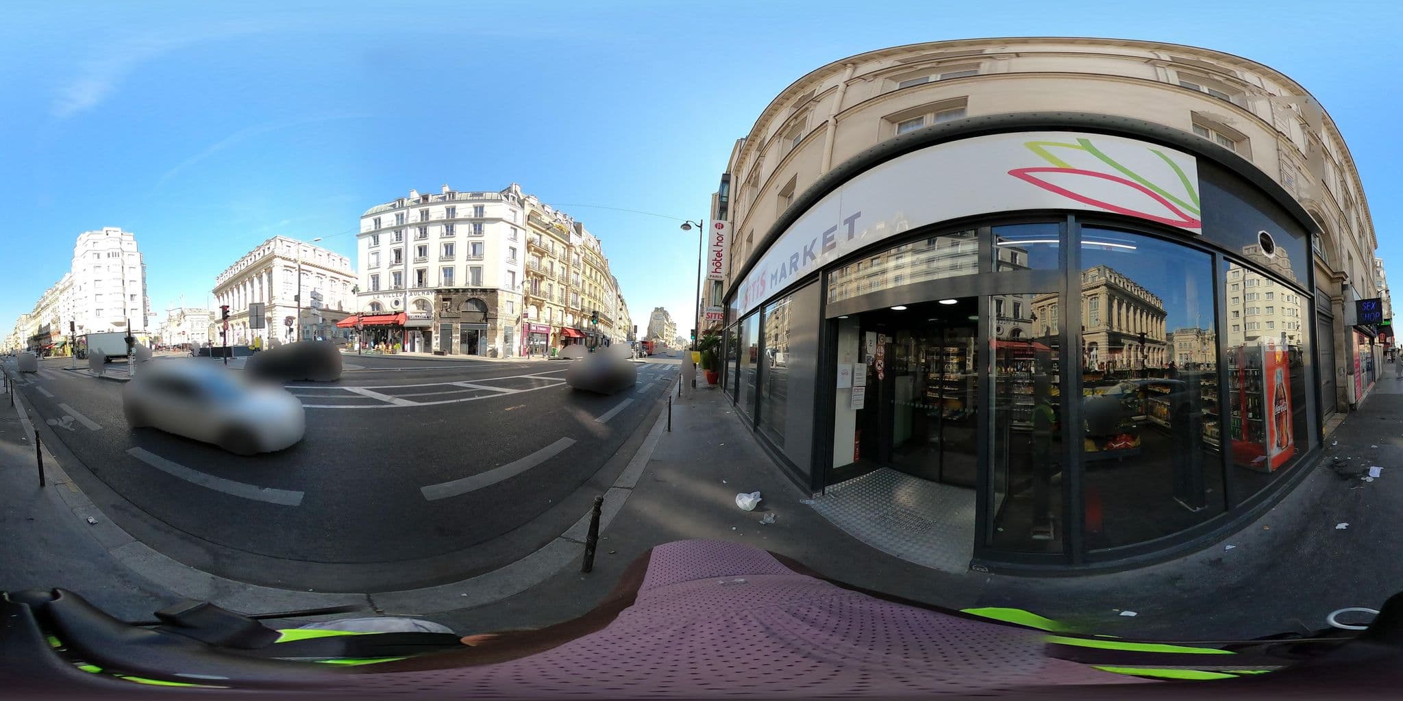 Street view near Hôtel Hor, Saint-Vincent de Paul — © cartocite (CC BY-SA · Mapillary)