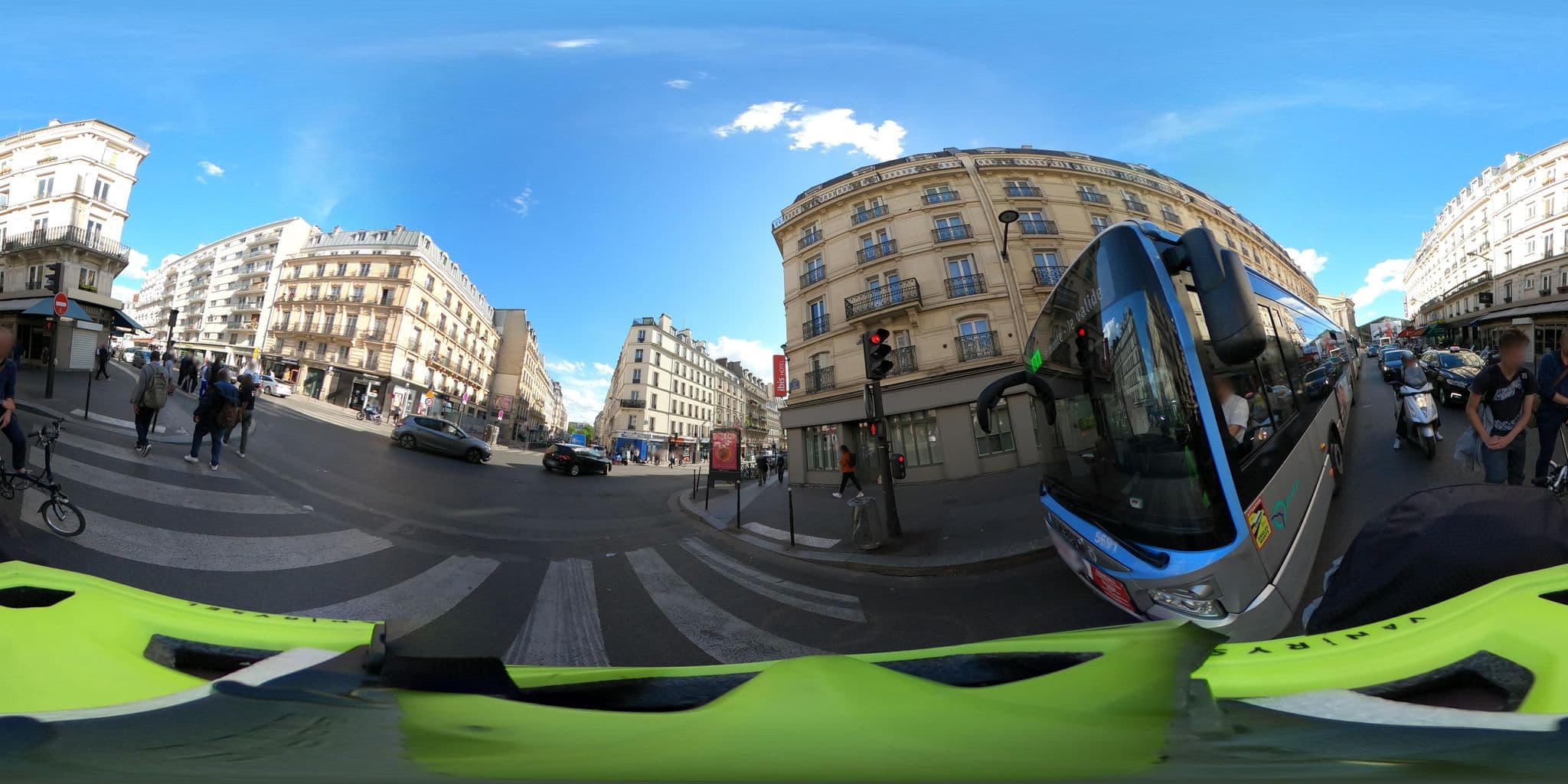 Street view near Hôtel Ibis Paris Gare du Nord, Saint-Vincent de Paul — © Stefdegreef (CC BY-SA · Mapillary)