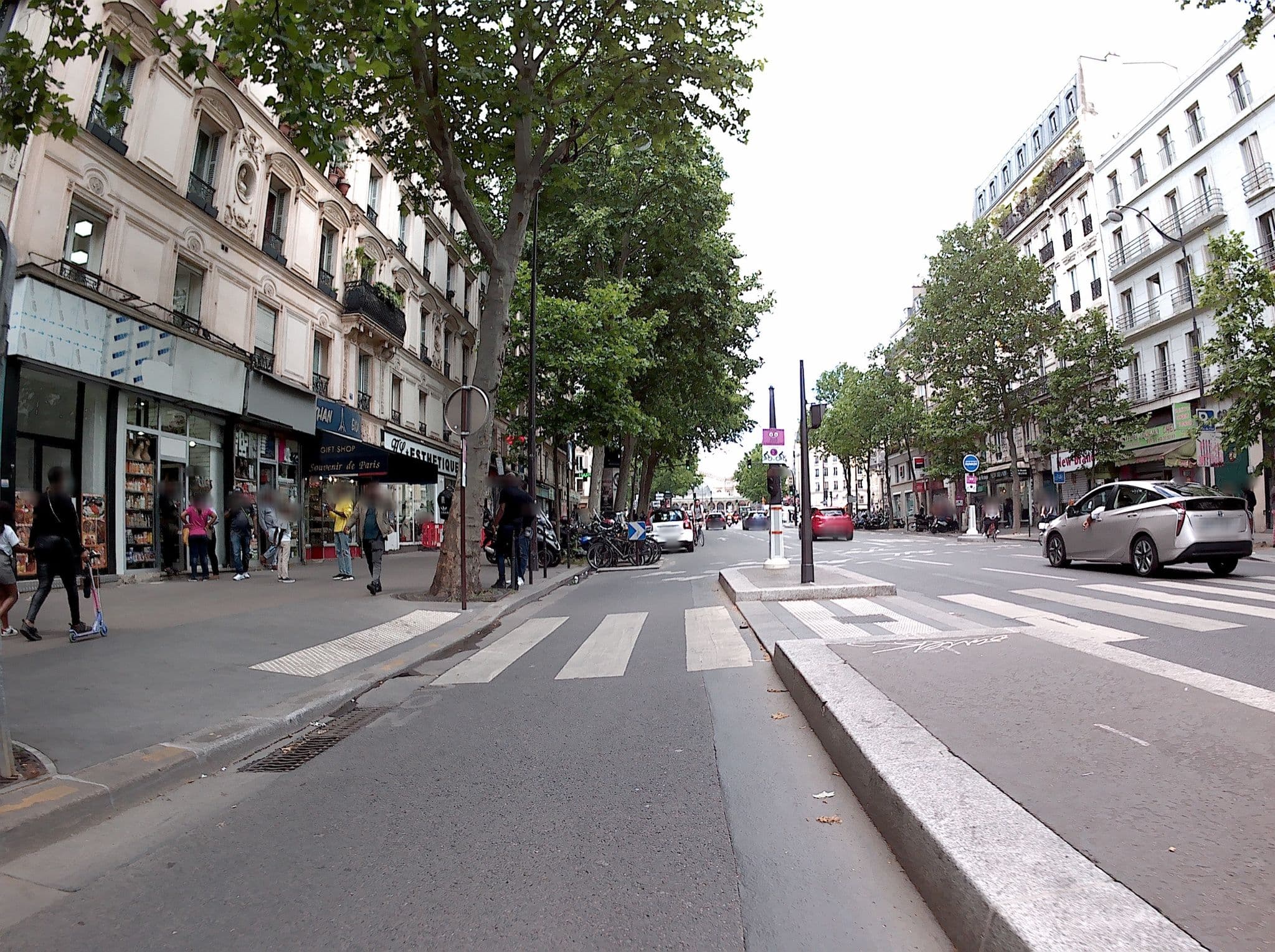 Street view near Hôtel Liège Strasbourg, Paris 10 Entrepôt — © patman (CC BY-SA · Mapillary)