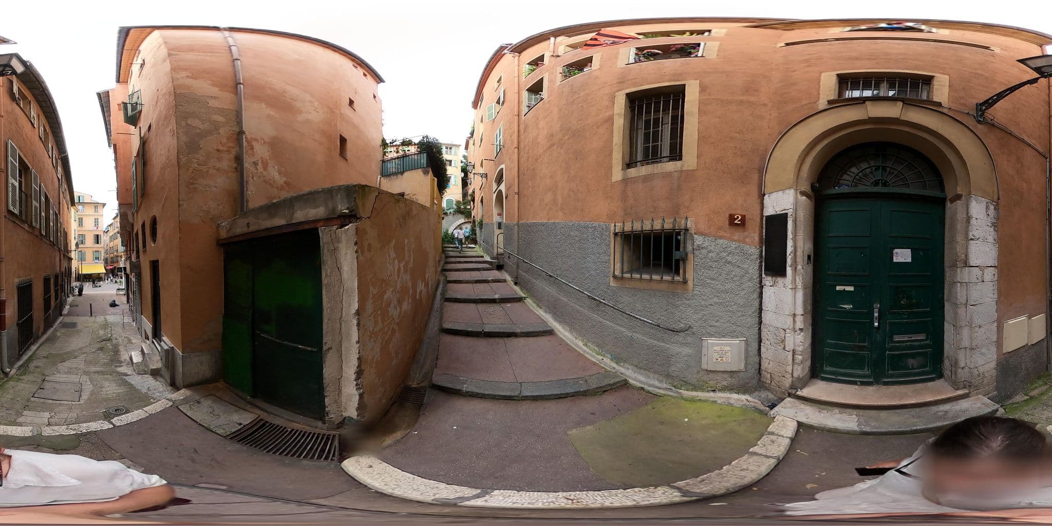 Street view near Apart Hôtel Riviera, Vieille Ville — © annekaro (CC BY-SA · Mapillary)