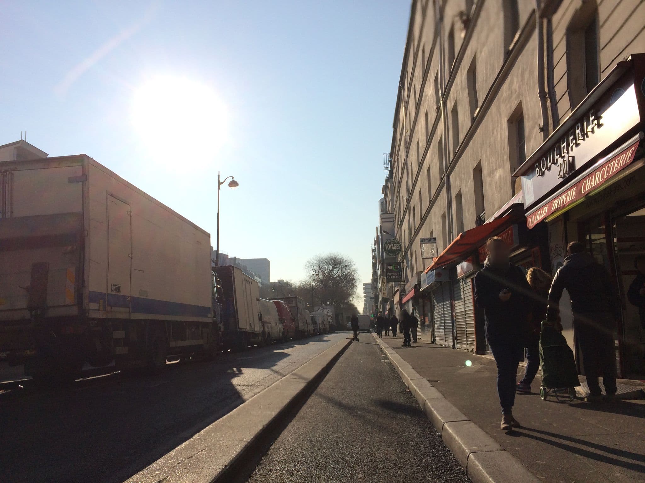 Street view near Les rebelles, Folie Méricourt — © troch (CC BY-SA · Mapillary)