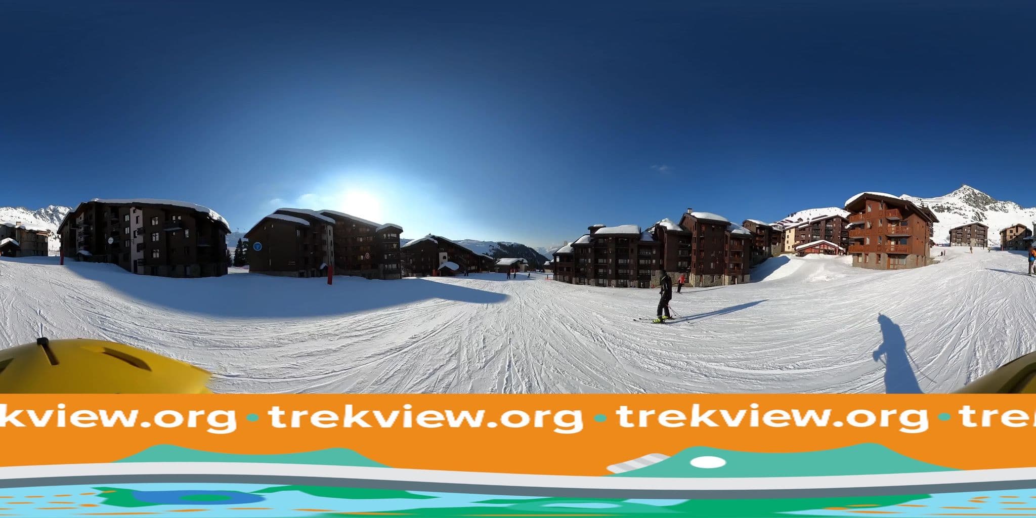 Street view near Hotel Turquoise, Belle-Plagne — © trekviewed (CC BY-SA · Mapillary)