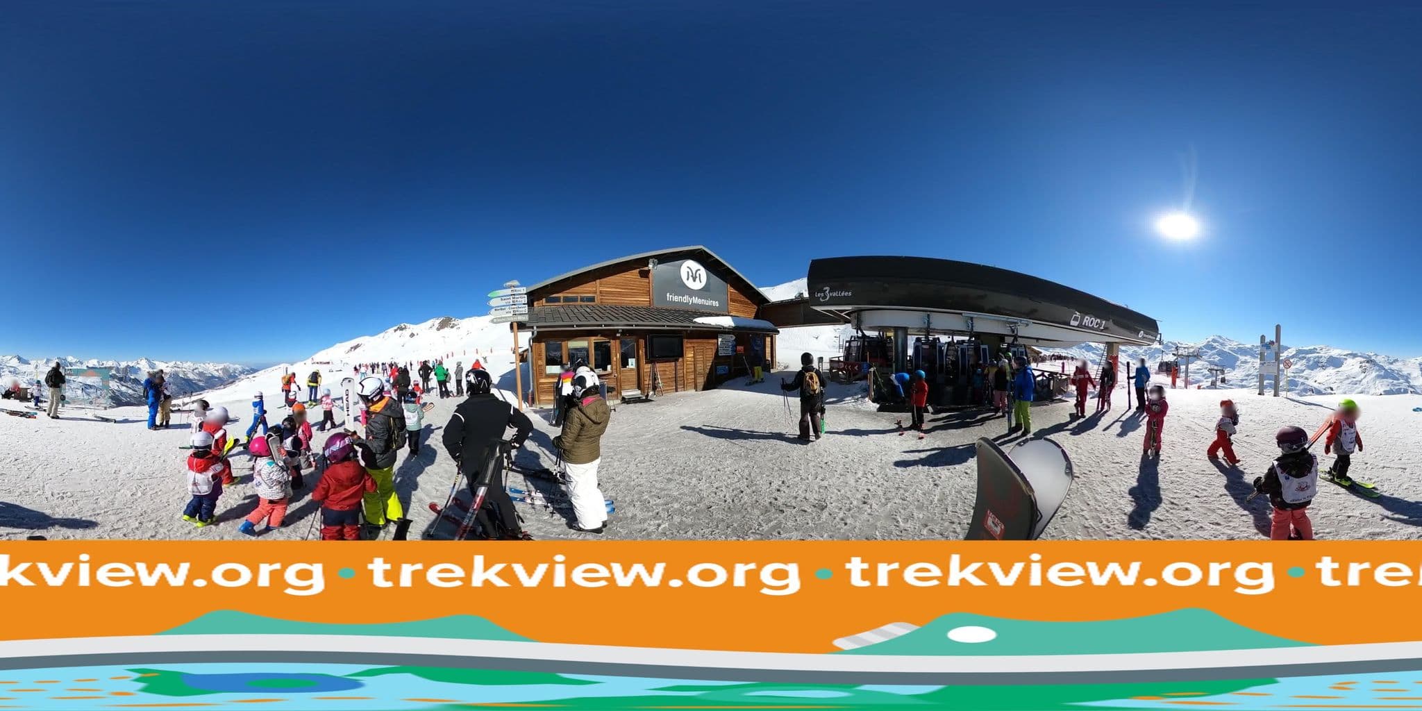 Street view near Roc Seven les Menuires, Val Thorens — © trekviewed (CC BY-SA · Mapillary)