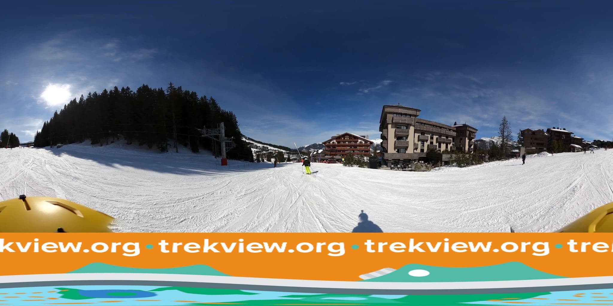 Street view near Aman Le Melezin, Courchevel — © trekviewed (CC BY-SA · Mapillary)