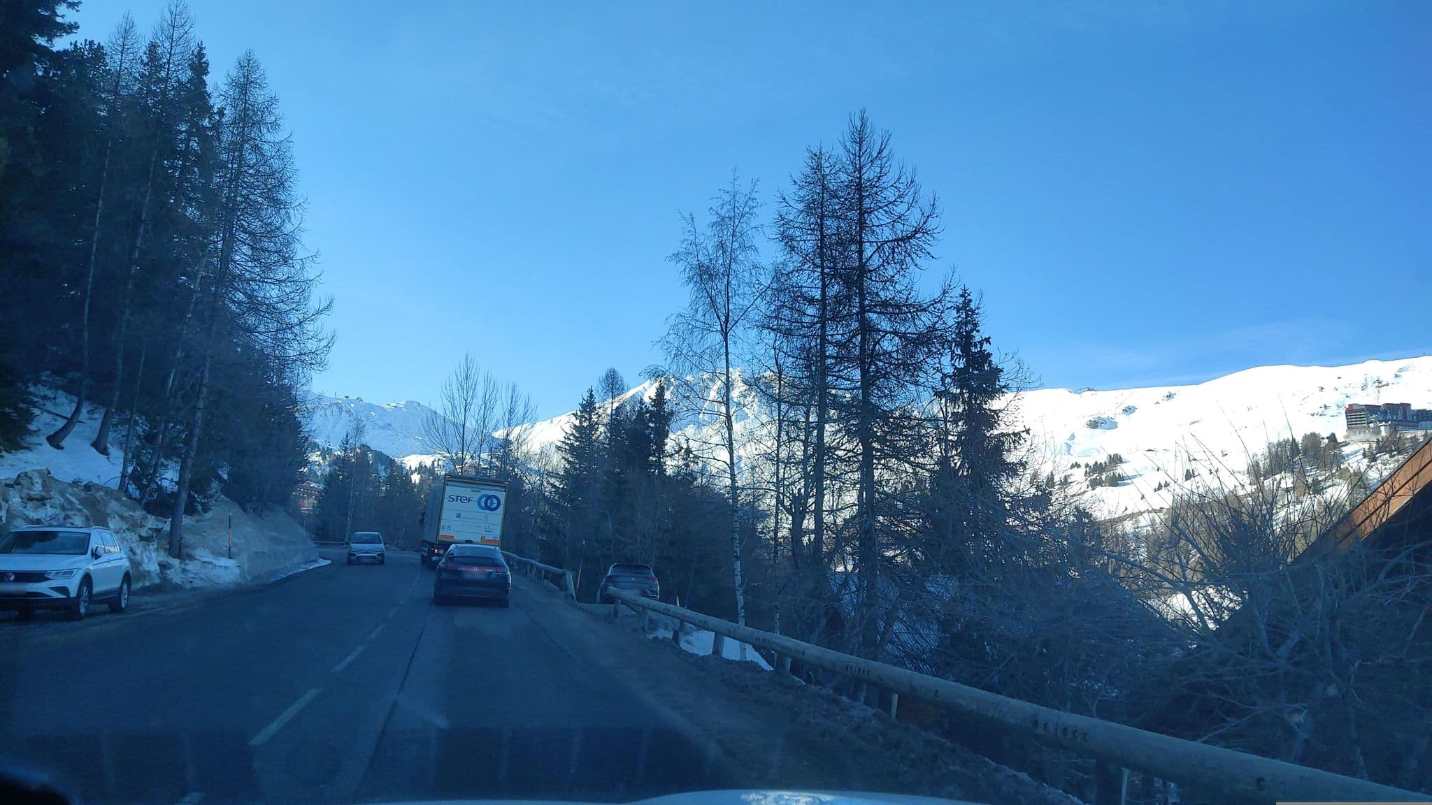 Street view near Chalet Génépi, Belle-Plagne — © MatthieuF4FNE (CC BY-SA · Mapillary)