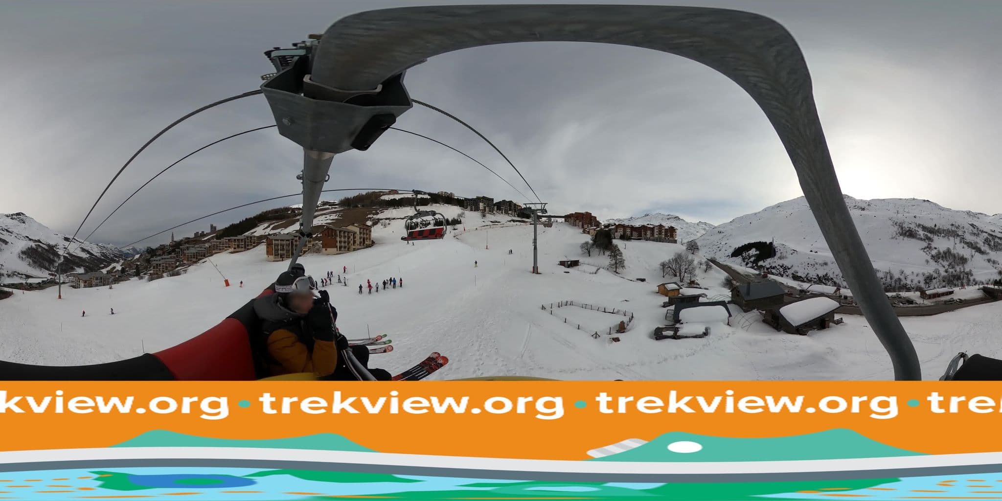 Street view near Odalys Apartments, Val Thorens — © trekviewed (CC BY-SA · Mapillary)