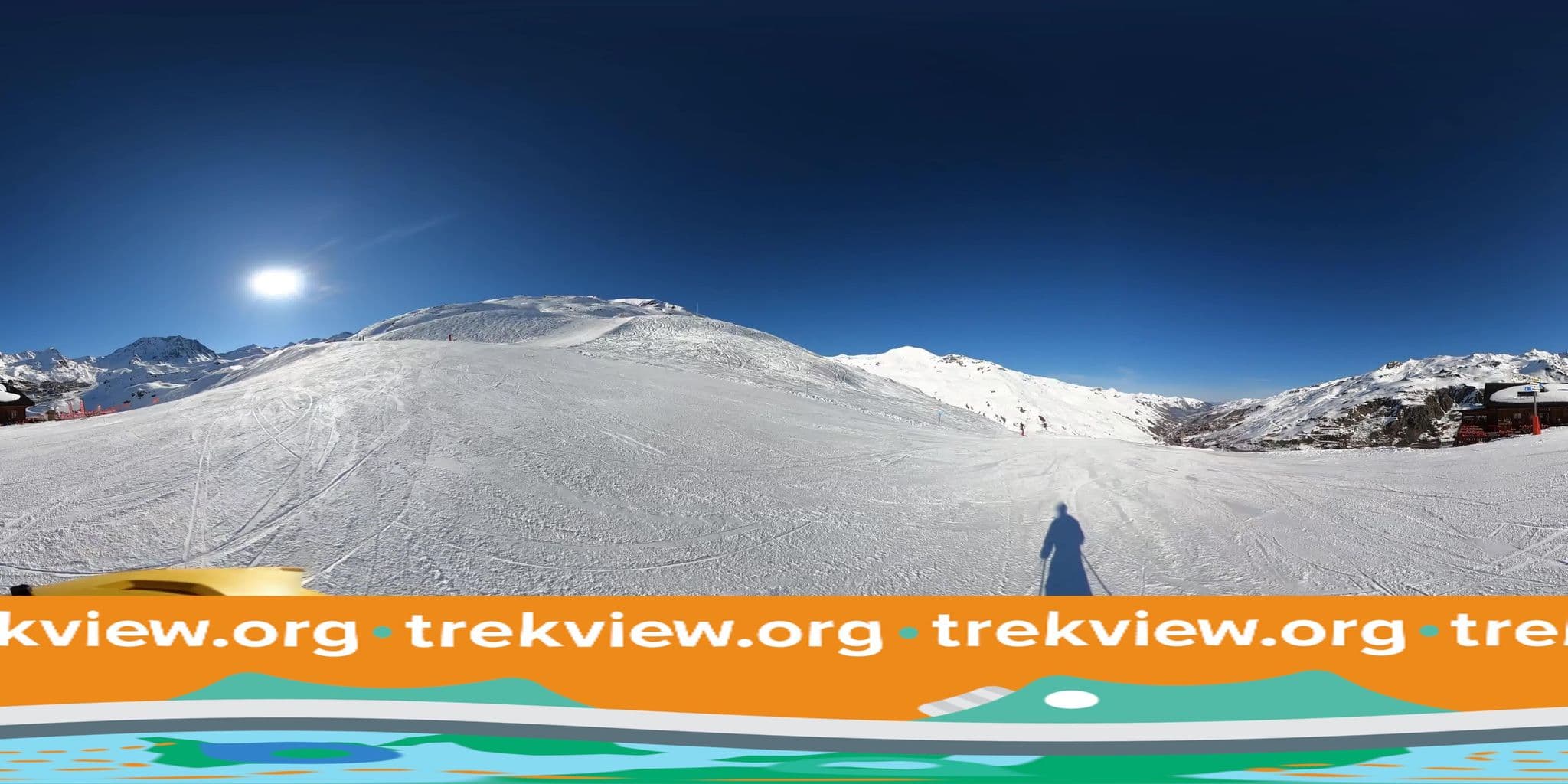 Street view near Chalet Le Cristallo, Val Thorens — © trekviewed (CC BY-SA · Mapillary)
