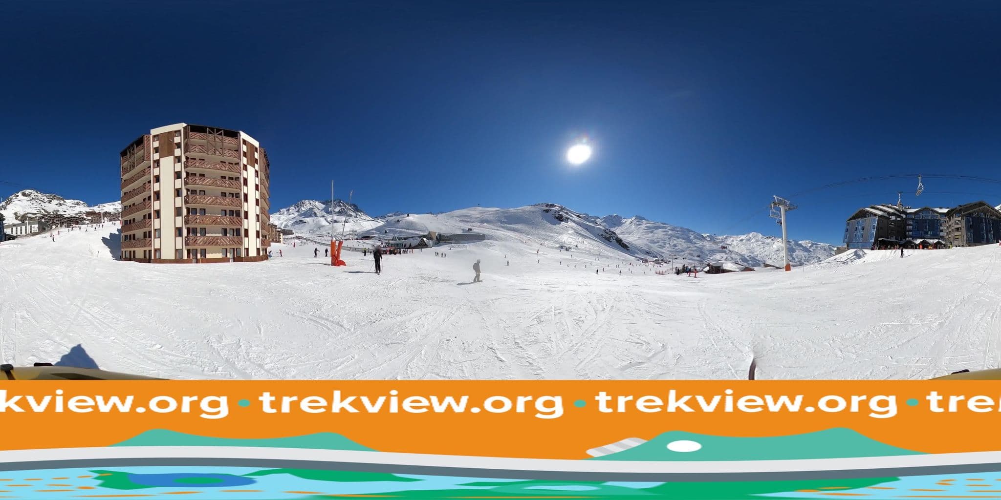 Street view near Nazca J2, Val Thorens — © trekviewed (CC BY-SA · Mapillary)