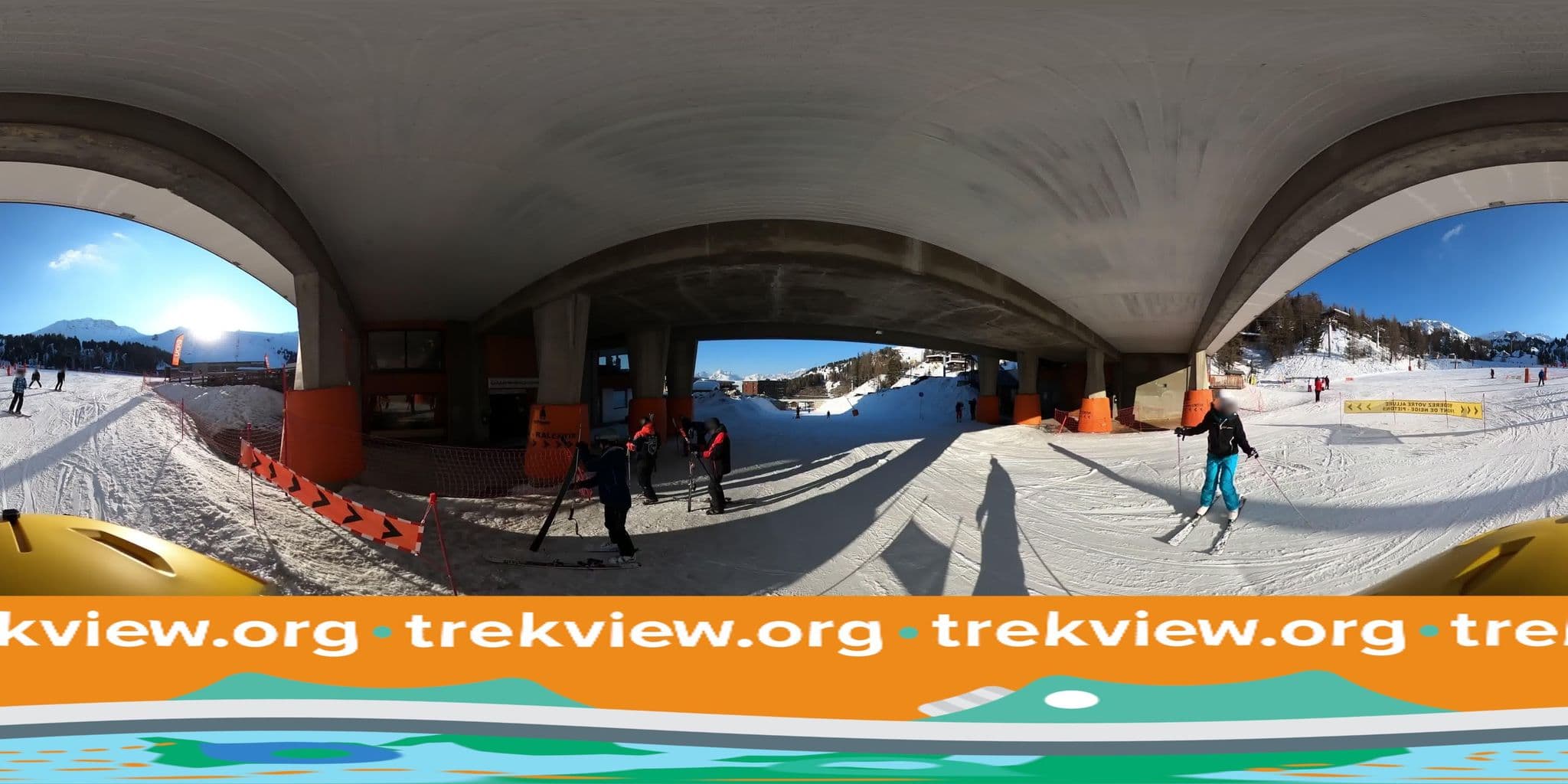 Street view near UCPA, Belle-Plagne — © trekviewed (CC BY-SA · Mapillary)