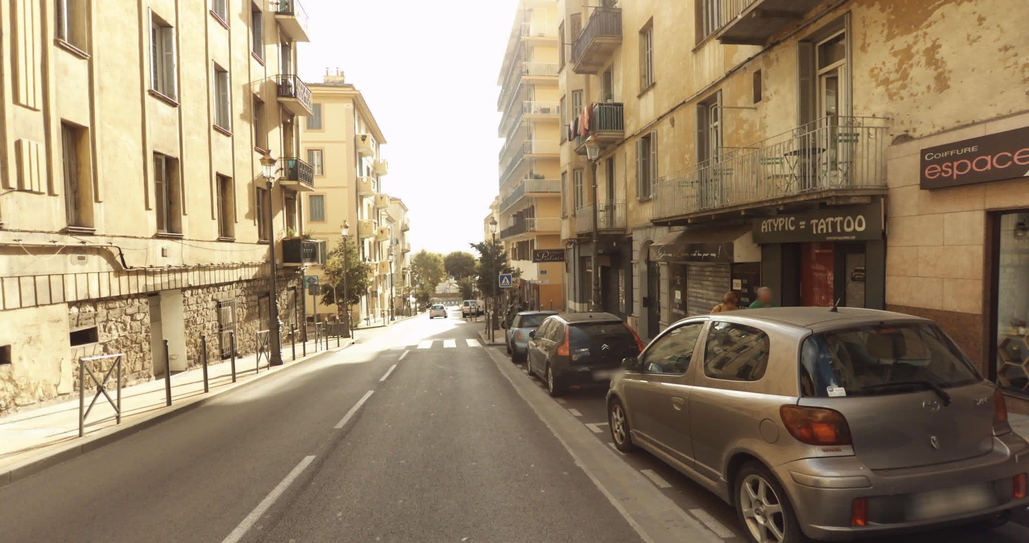 Street view near Hôtel du Palais, Ajaccio — © sogefi (CC BY-SA · Mapillary)