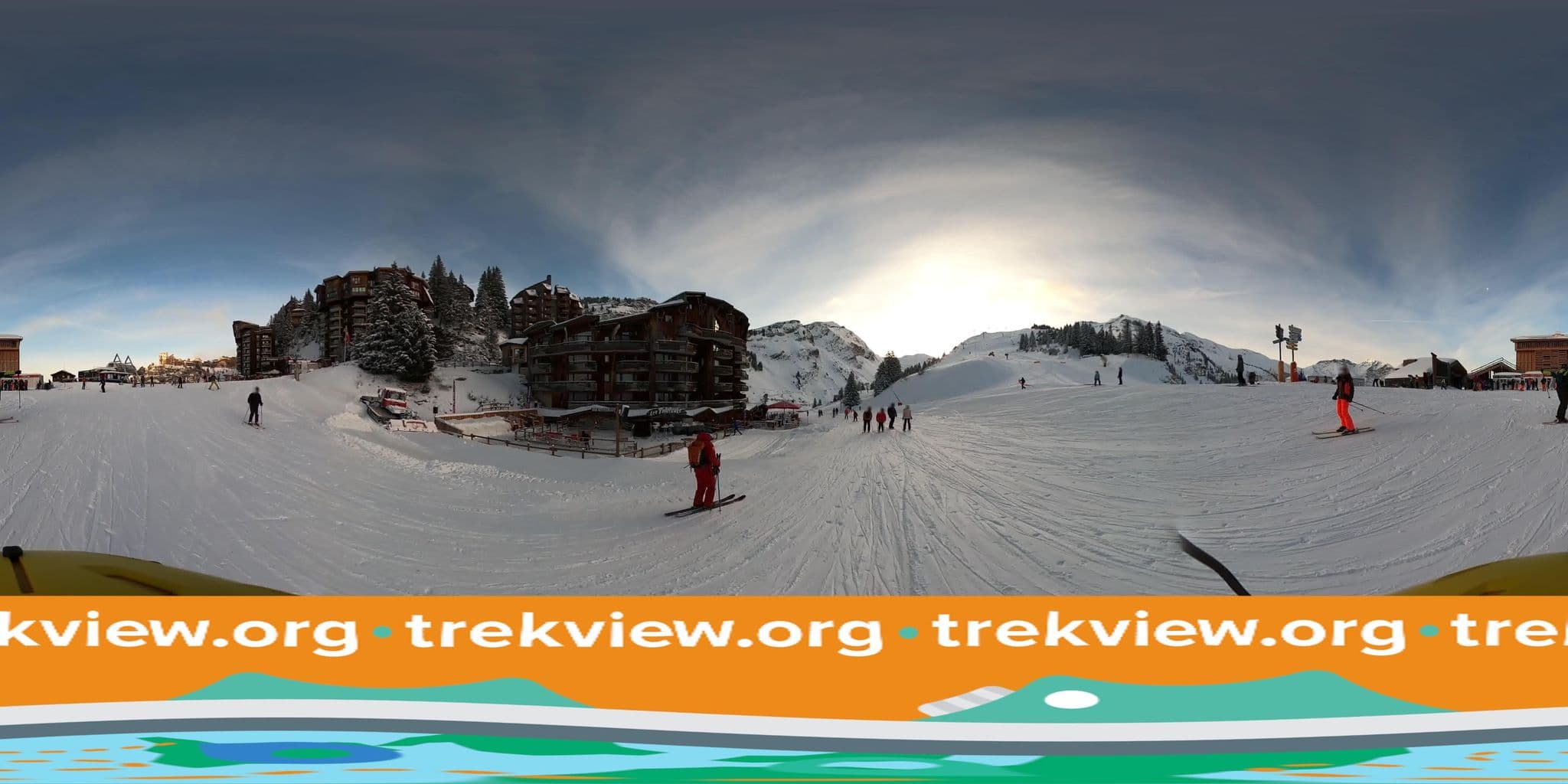 Street view near Maeva Antares, Morzine — © trekviewed (CC BY-SA · Mapillary)