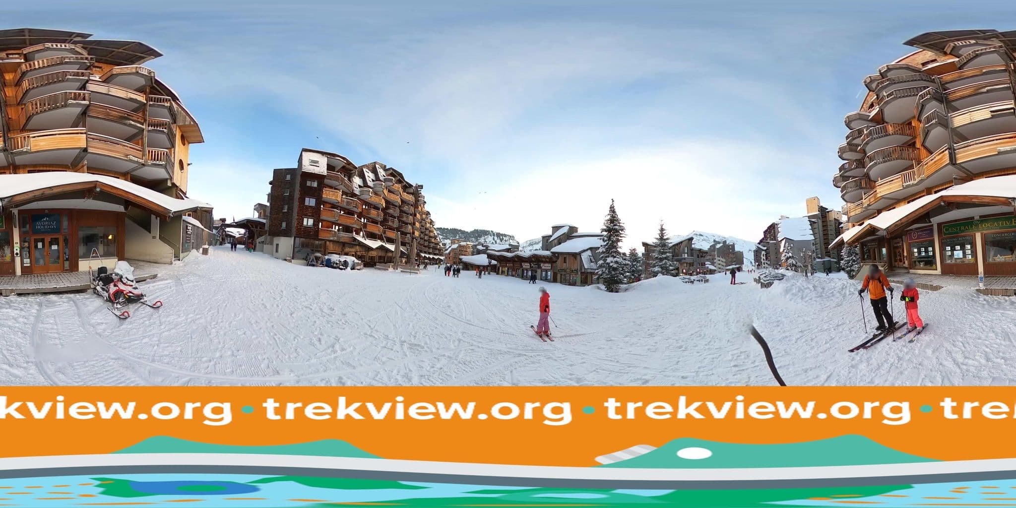 Street view near Résidence Pierre & Vacances Saskia Falaise, Morzine — © trekviewed (CC BY-SA · Mapillary)