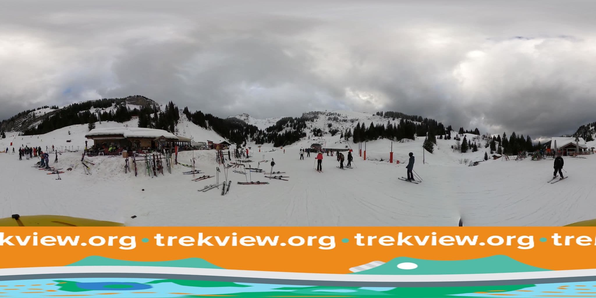 Street view near Chalet Brochaux, Morzine — © trekviewed (CC BY-SA · Mapillary)