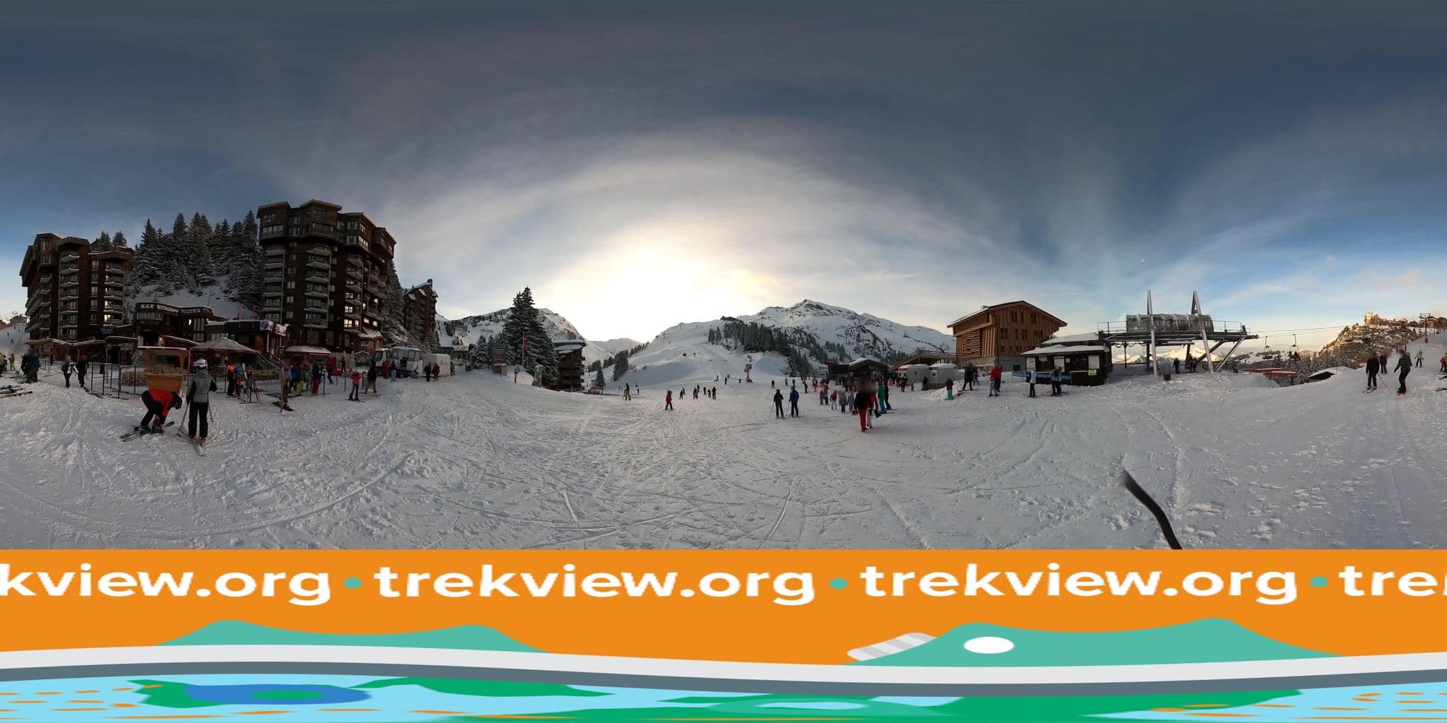 Street view near Immodreams, Morzine — © trekviewed (CC BY-SA · Mapillary)