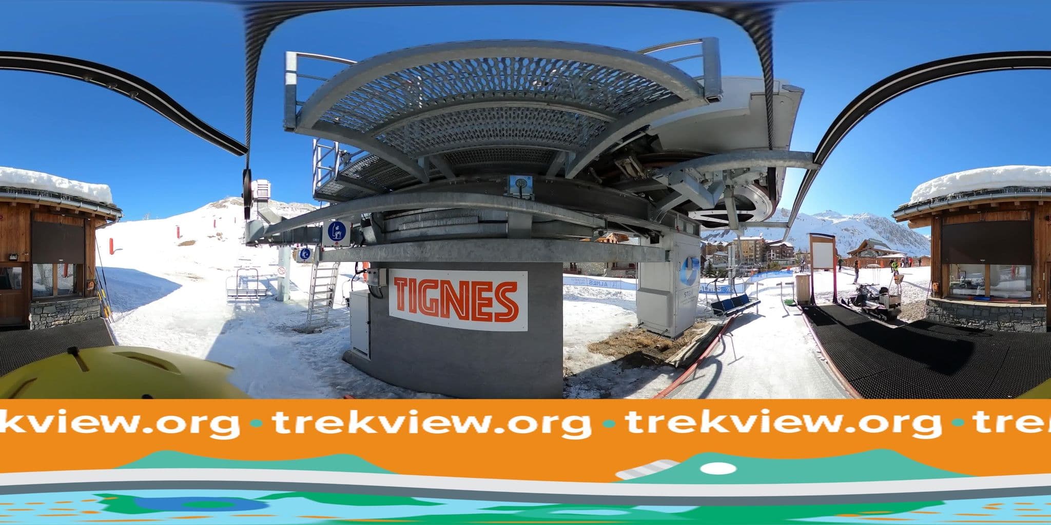 Street view near Résidence Denali, Tignes — © trekviewed (CC BY-SA · Mapillary)