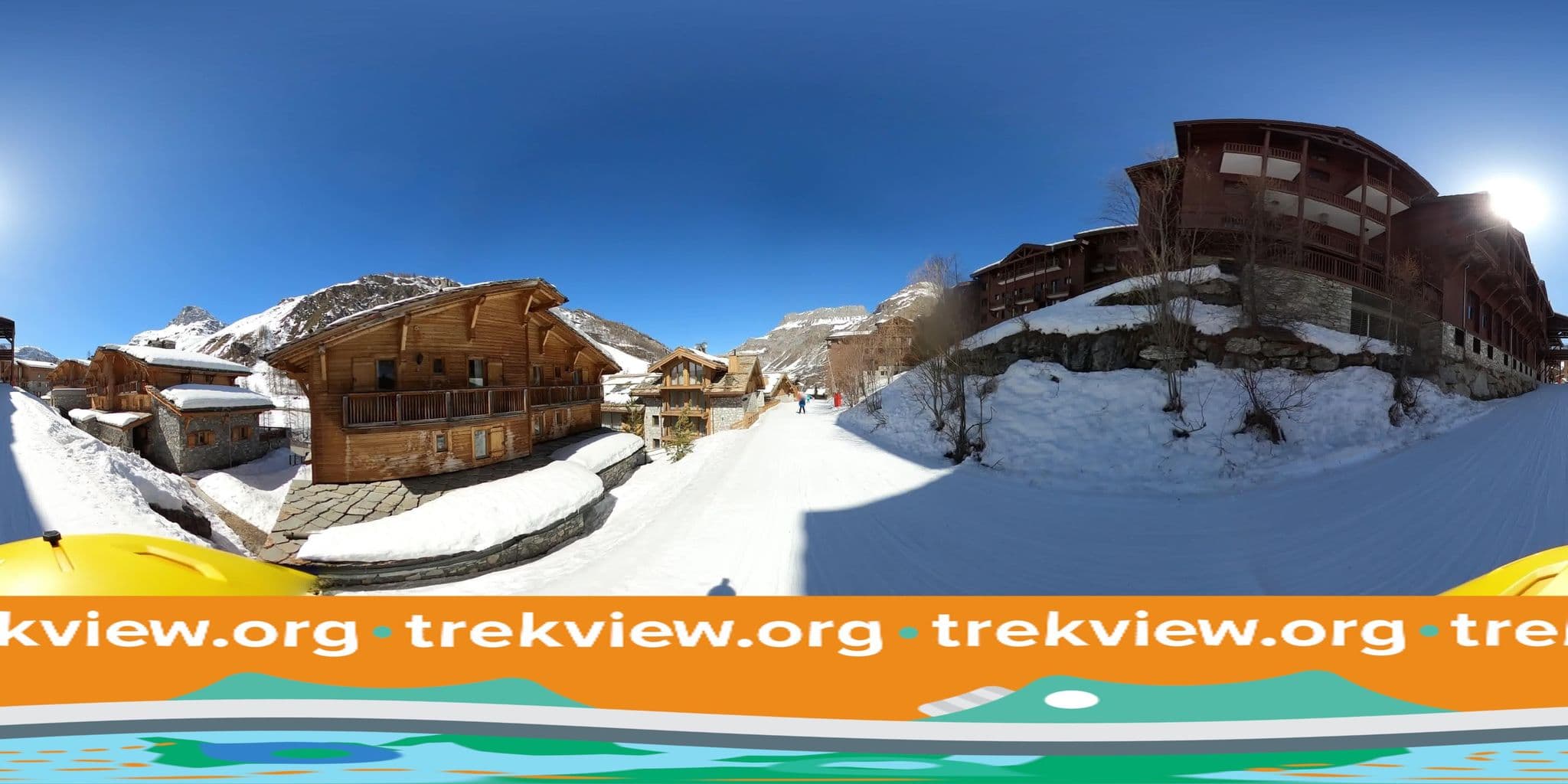 Street view near Bellevarde Club, Val-d'Isère — © trekviewed (CC BY-SA · Mapillary)